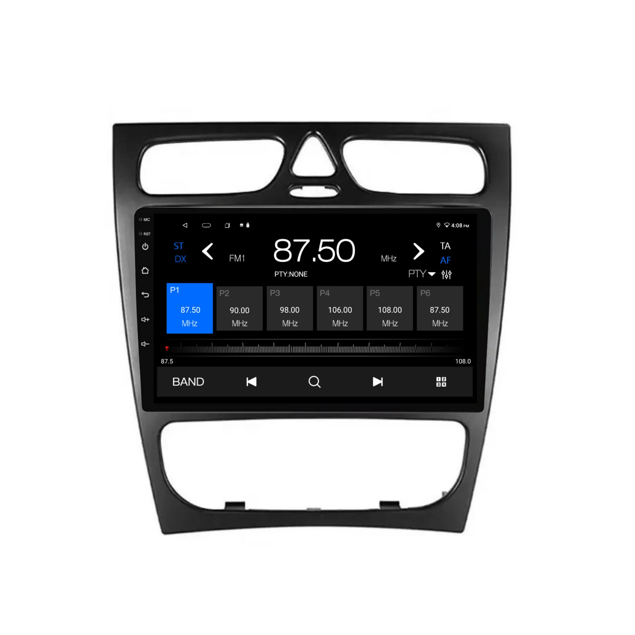 Benz C-Class / W203 / CLK / CL209 (2002-2004) Plug & Play Head Unit Upgrade Kit: Car Radio with Wireless & Wired Apple CarPlay & Android Auto - Image 5