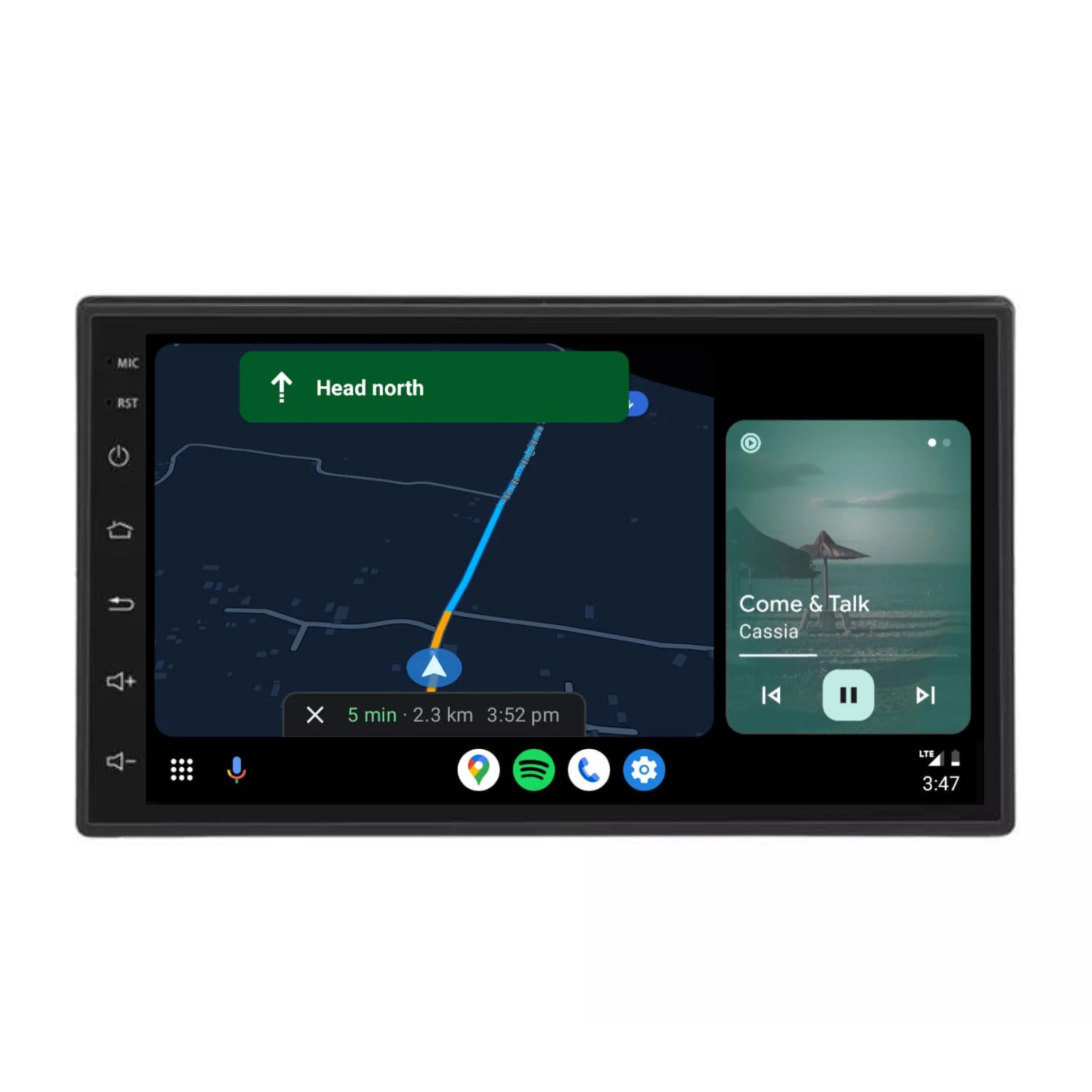 CJ INDUSTRIES 7 Inch Universal Head Unit (Wireless CarPlay & Android Auto) - Image 4