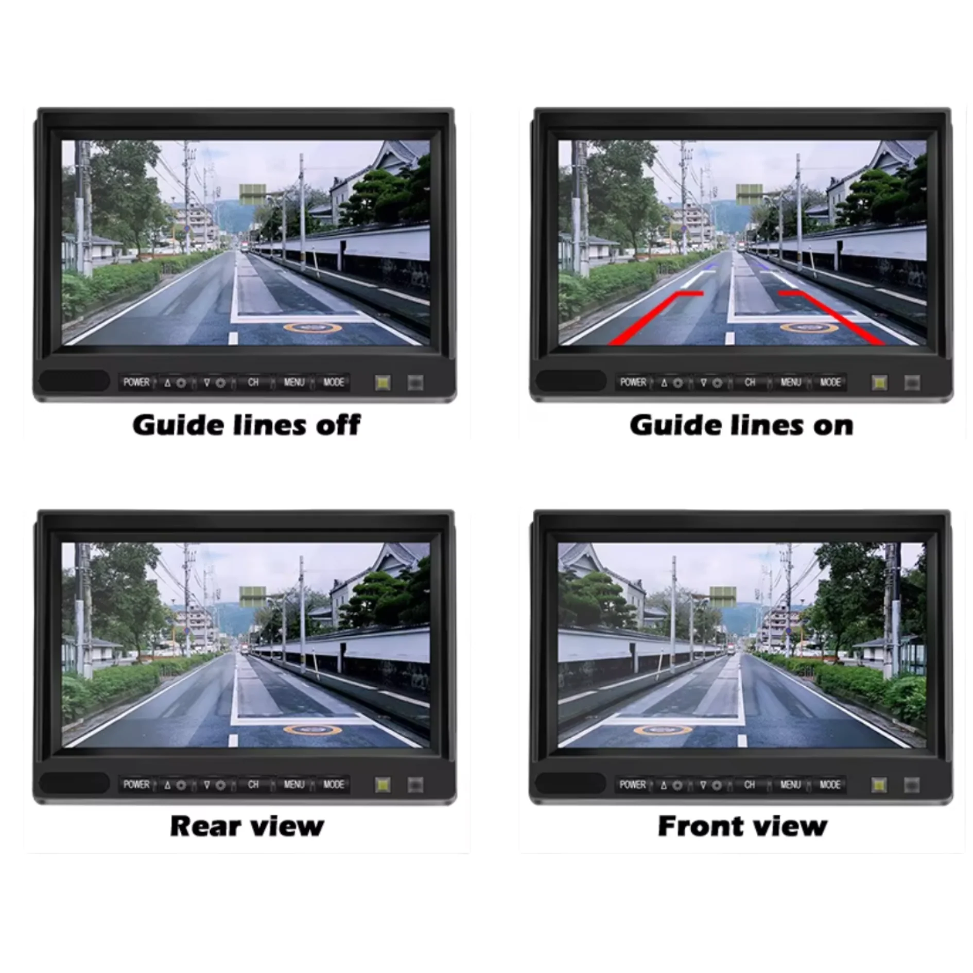 CJ INDUSTRIES 7” Wireless 4-Channel Reverse Camera & Monitor System for Trucks & Caravans - Image 5