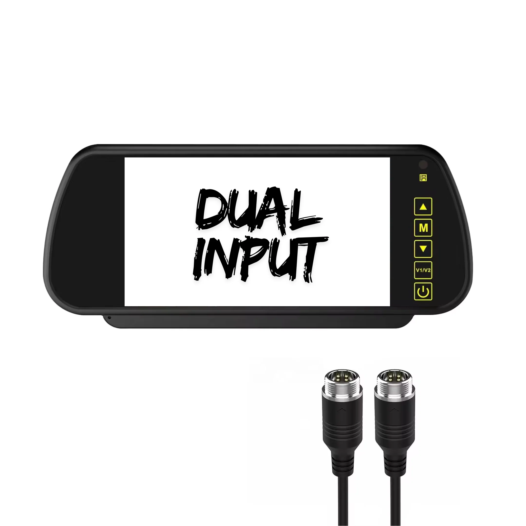 CJ INDUSTRIES Caravan / Truck Camera Package with Monitor - White Dual Lens - Image 5