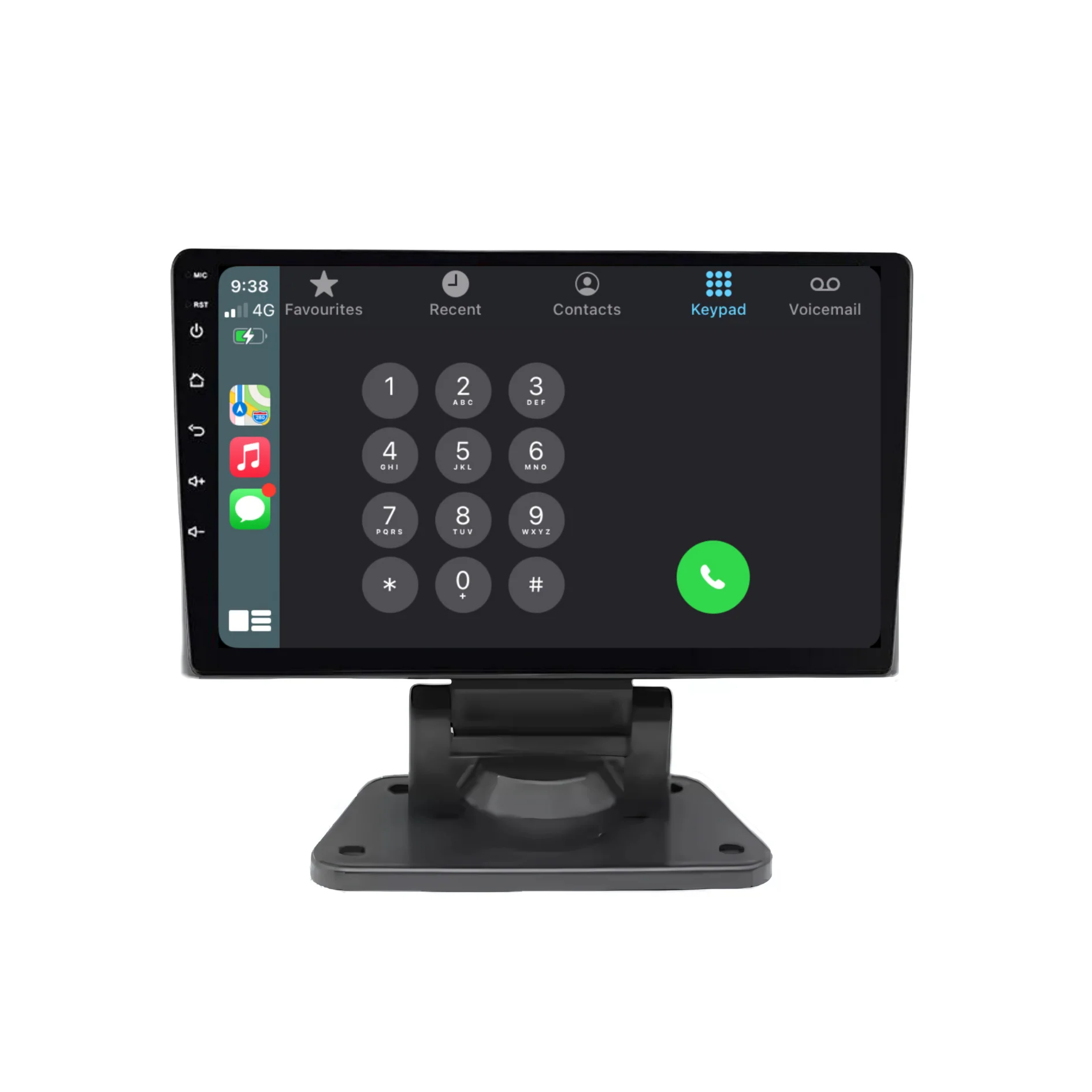 CJ INDUSTRIES Universal Head Unit with Mounting Kit (9 Inch) - Image 3