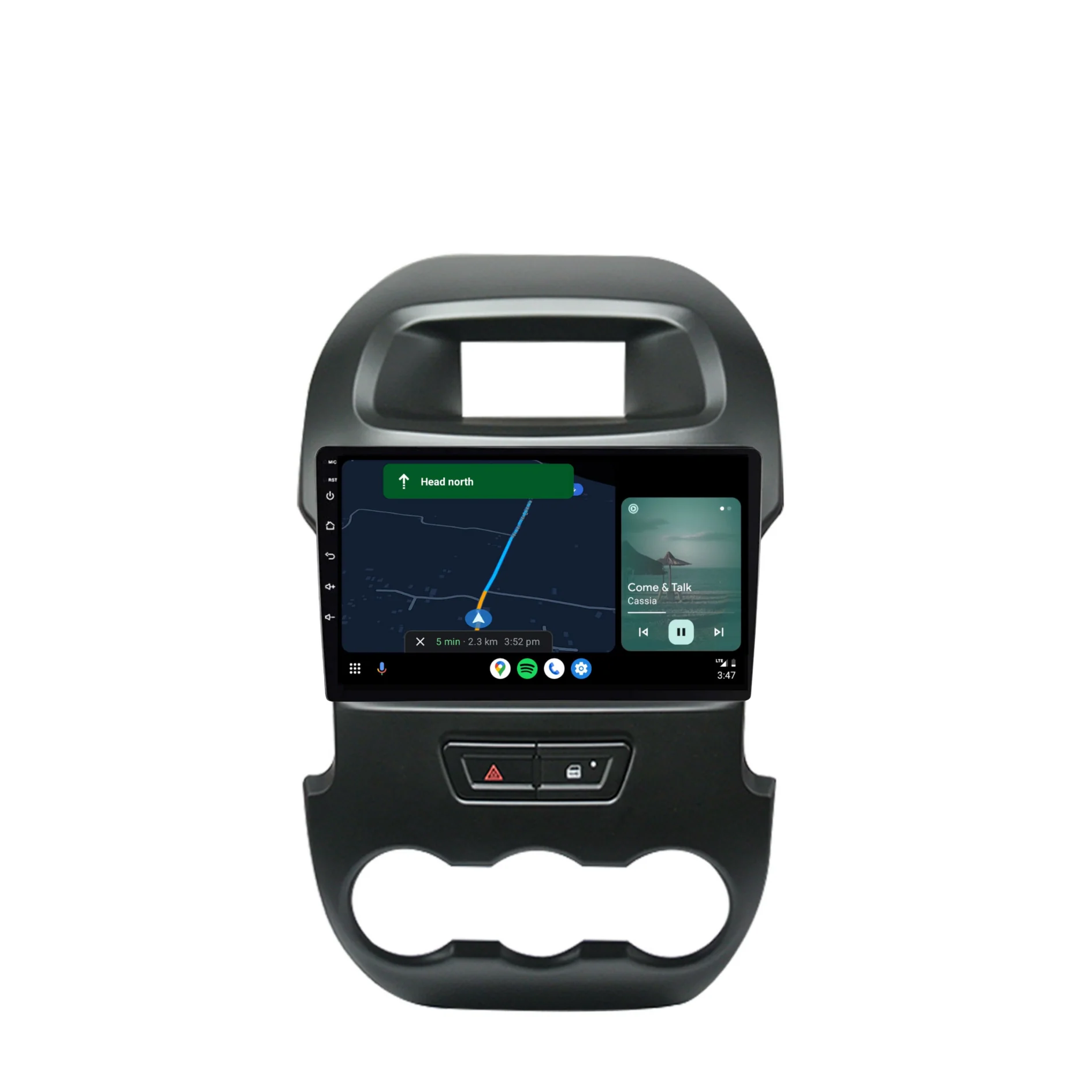 Ford Ranger/F250 (2011-2015) Plug & Play Head Unit Upgrade Kit: Car Radio with Wireless & Wired Apple CarPlay & Android Auto - Image 4