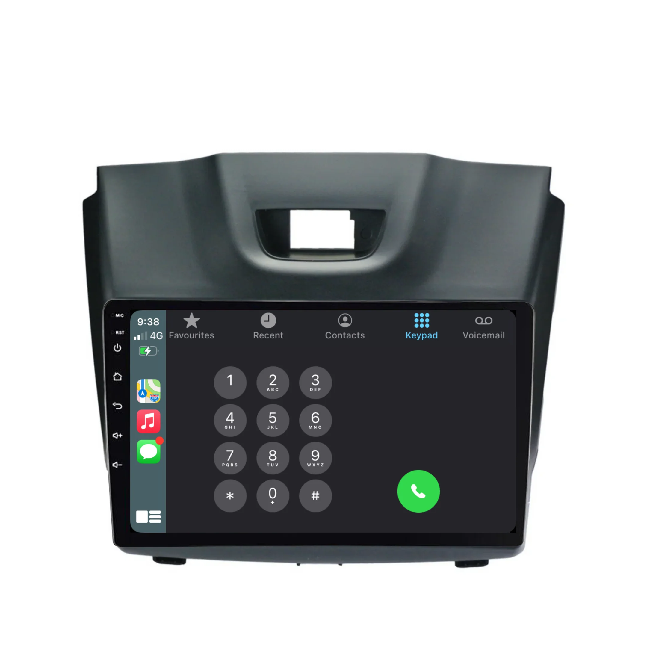 Holden Colorado (2012-2016) Plug & Play Head Unit Upgrade Kit: Car Radio with Wireless & Wired Apple CarPlay & Android Auto (MyLink Compatible) - Image 3