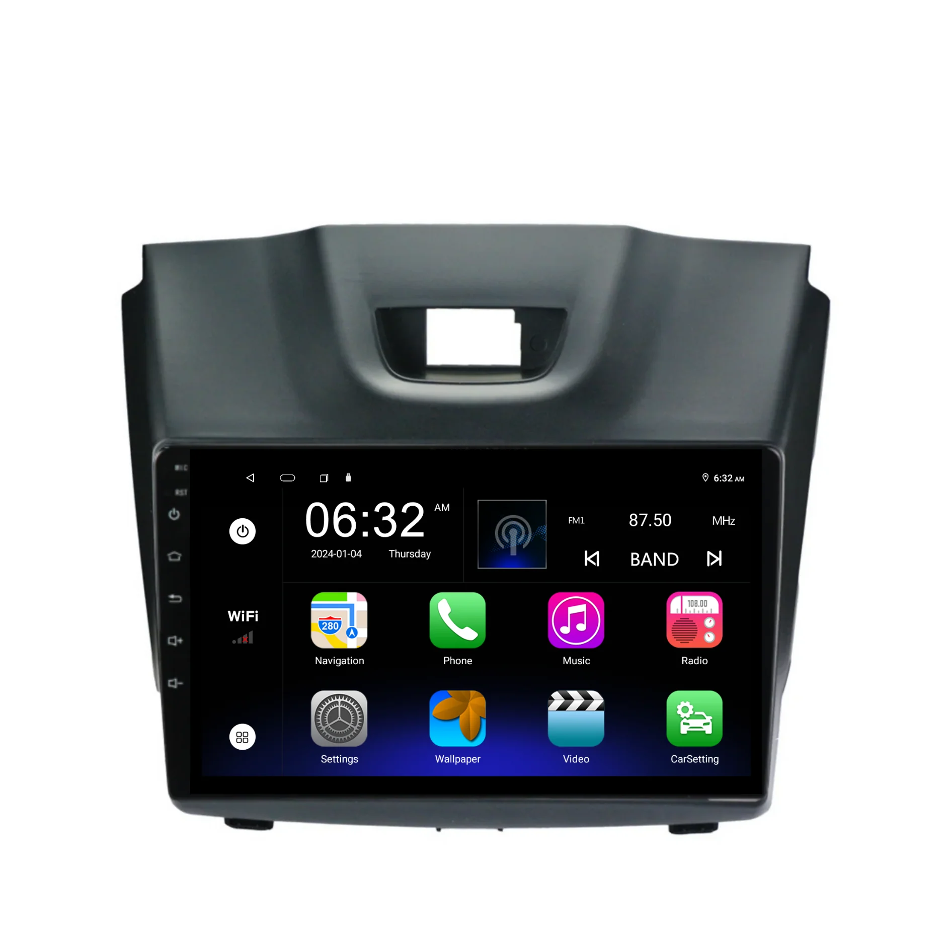 Isuzu DMAX/MUX (2012-2019) Plug & Play Head Unit Upgrade Kit: Car Radio with Wireless & Wired Apple CarPlay & Android Auto - Image 6