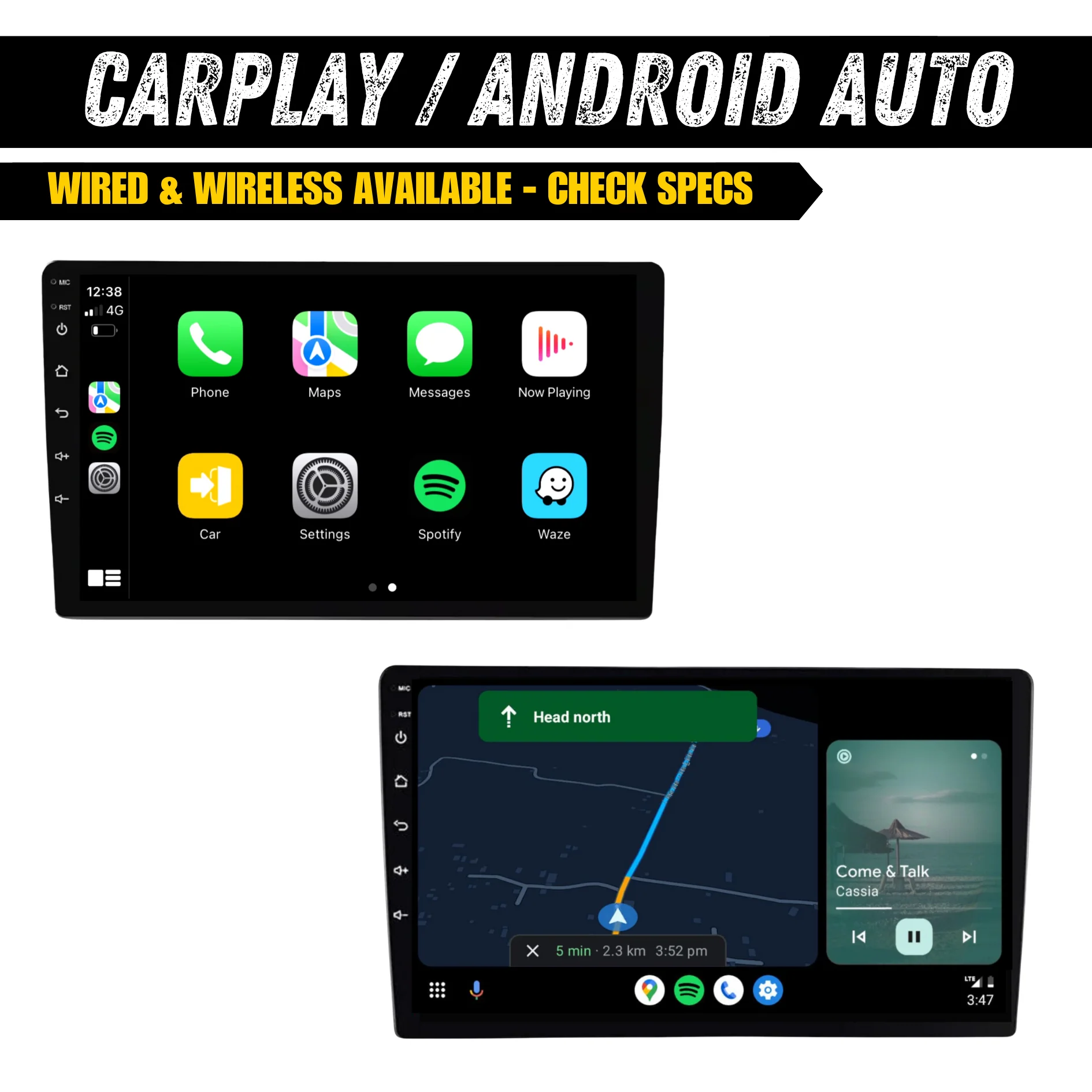 Isuzu DMAX/MUX (2012-2019) Plug & Play Head Unit Upgrade Kit: Car Radio with Wireless & Wired Apple CarPlay & Android Auto - Image 8