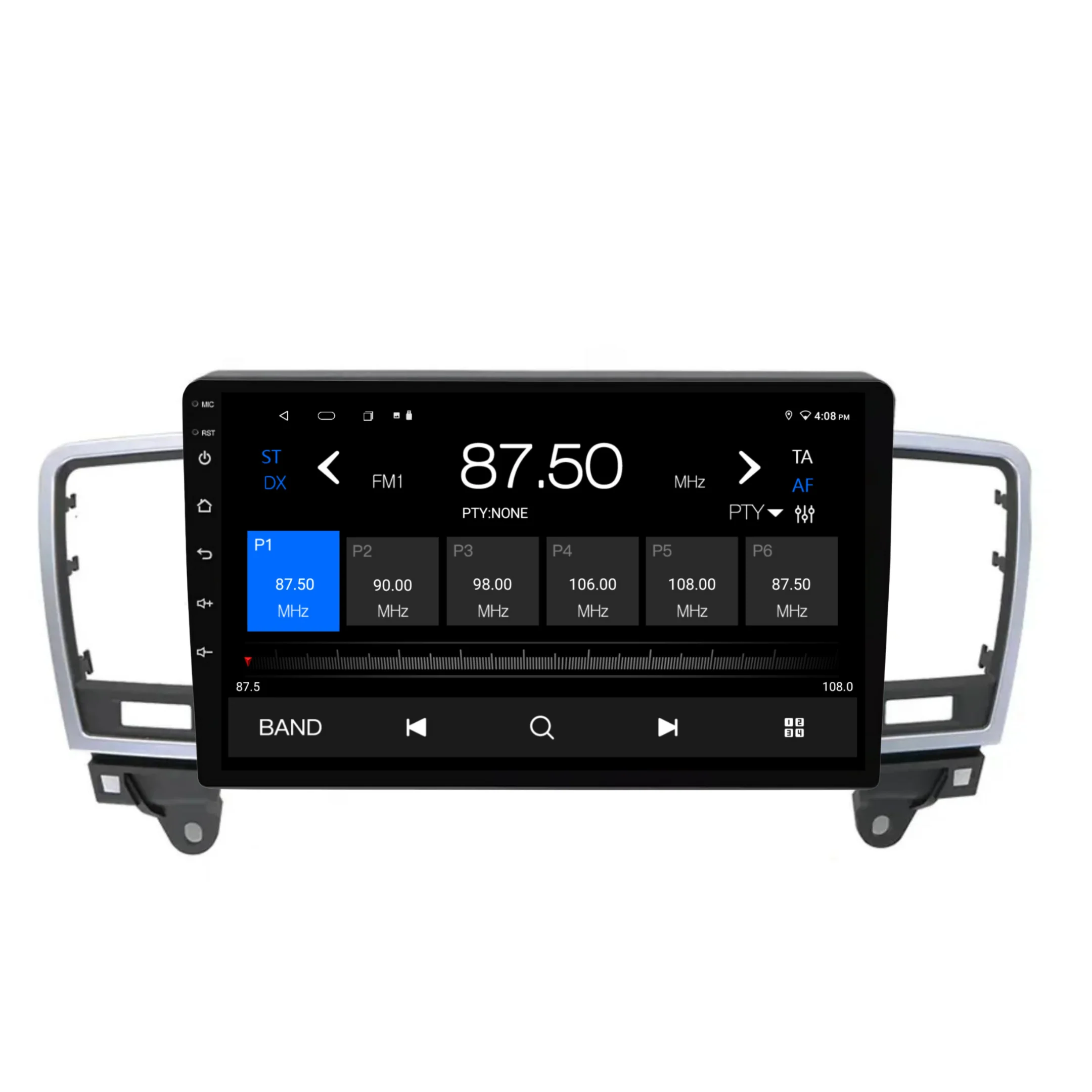 Mercedes Benz ML / W166 (2012-2015) Plug & Play Head Unit Upgrade Kit: Car Radio with Wireless & Wired Apple CarPlay & Android Auto - Image 5