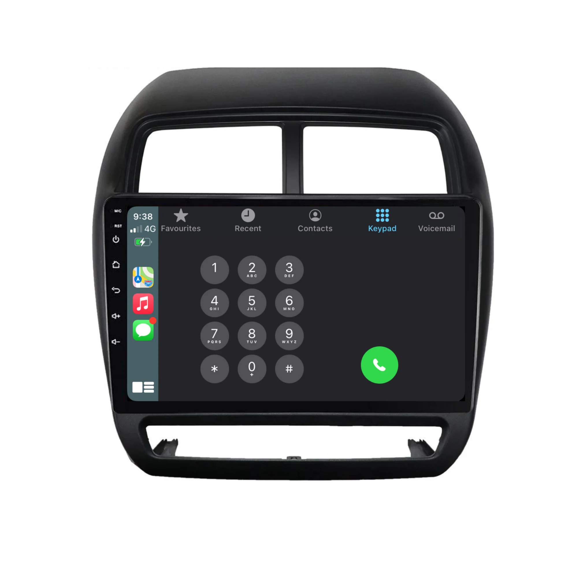 Mitsubishi ASX / RVR / Outlander Sport (2018-2022) Plug & Play Head Unit Upgrade Kit: Car Radio with Wireless & Wired Apple CarPlay & Android Auto - Image 4