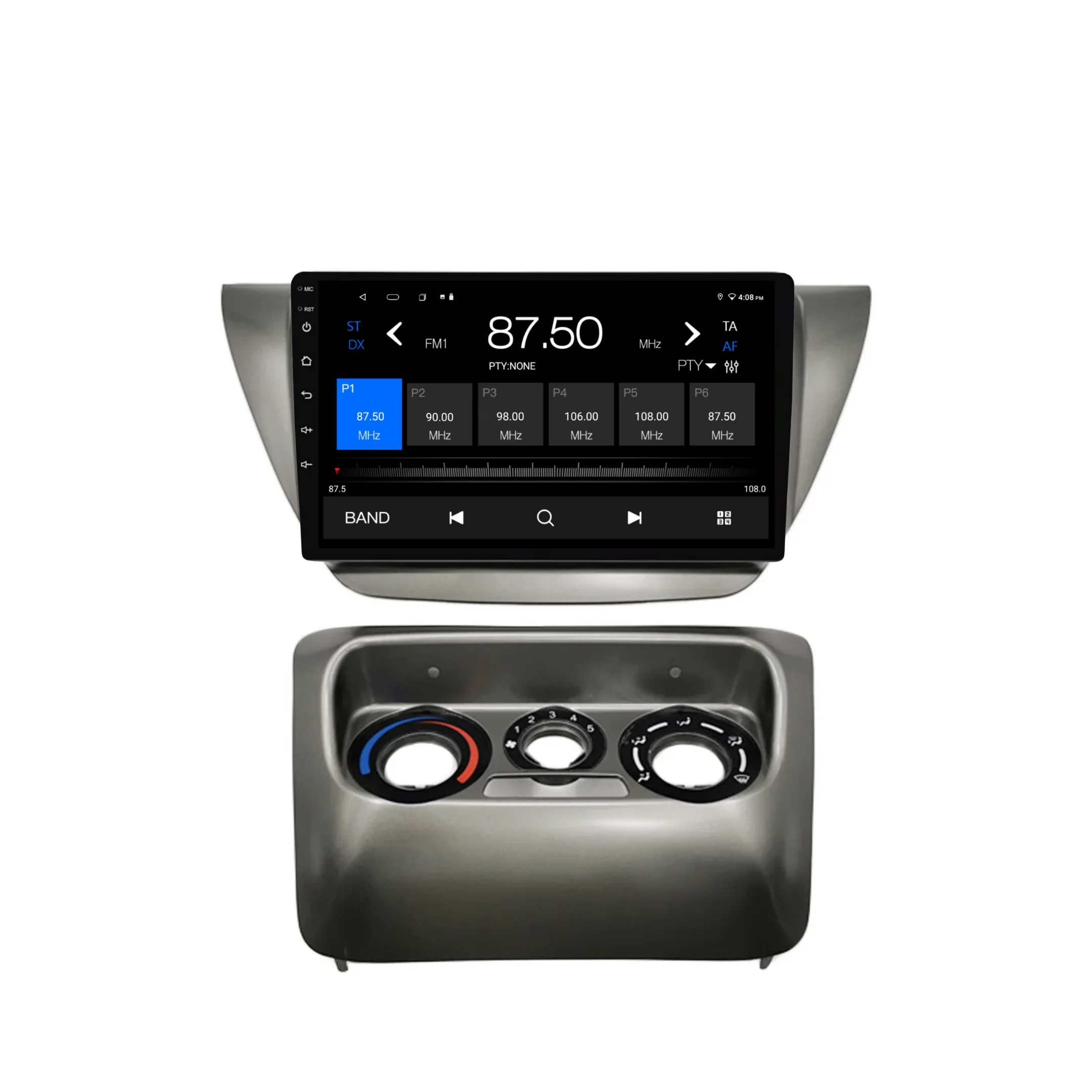 Mitsubishi Lancer (2003-2007) Plug & Play Head Unit Upgrade Kit: Car Radio with Wireless & Wired Apple CarPlay & Android Auto - Image 5