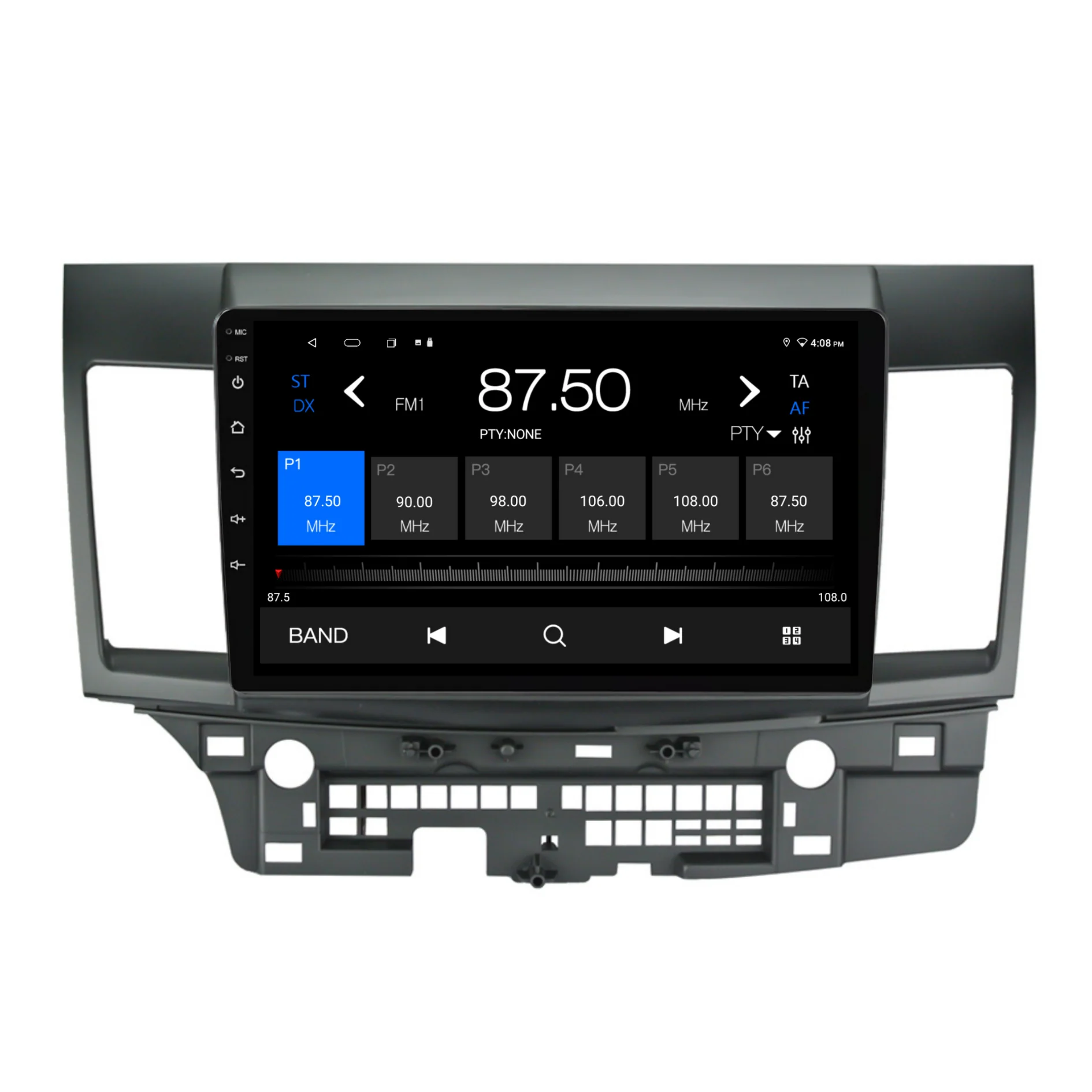 Mitsubishi Lancer CJ (2008-2018) Plug & Play Head Unit Upgrade Kit: Car Radio with Wireless & Wired Apple CarPlay & Android Auto - Image 5