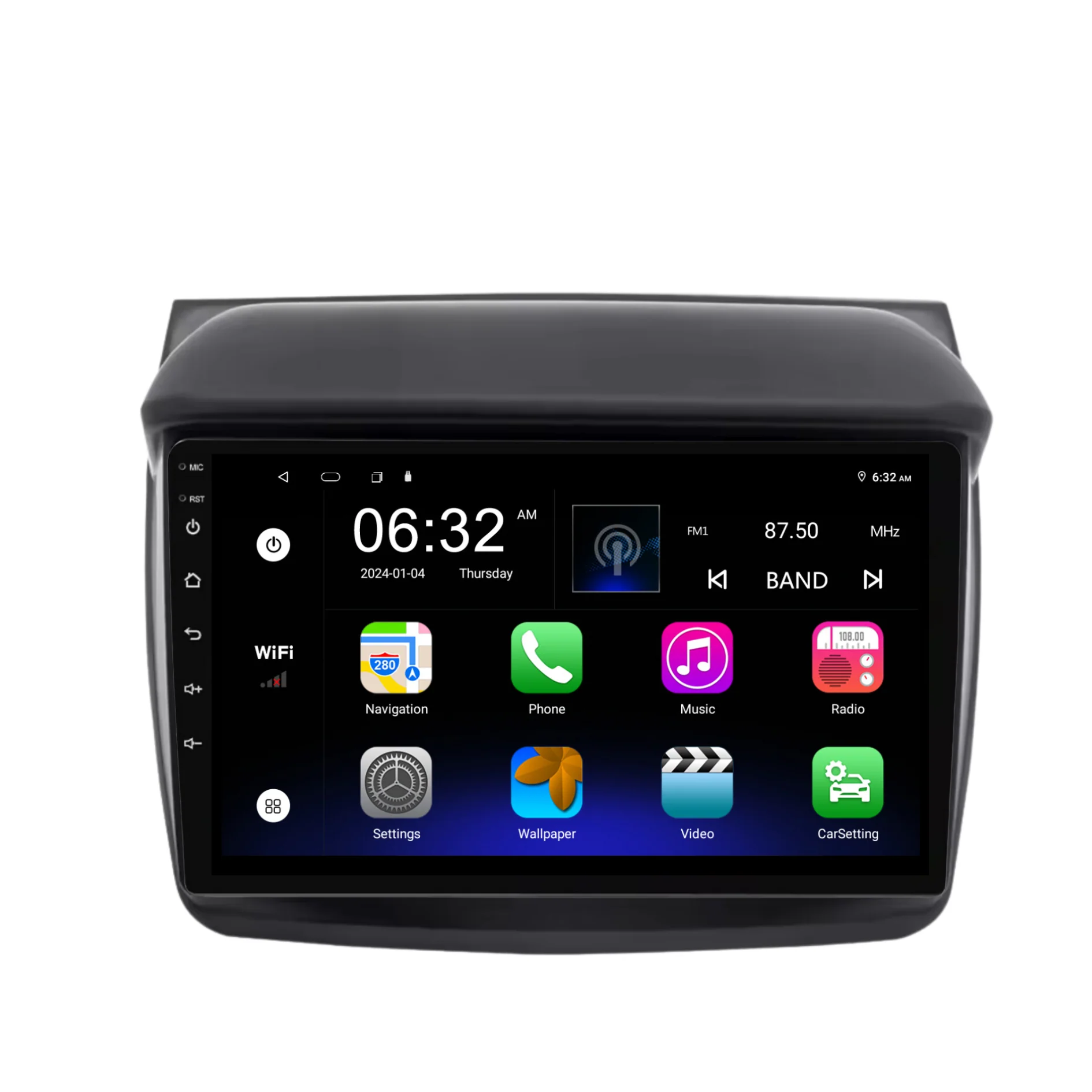 Mitsubishi MN ML Triton / L200 (2006-2015) Plug & Play Head Unit Upgrade Kit: Car Radio with Wireless & Wired Apple CarPlay & Android Auto - Image 6