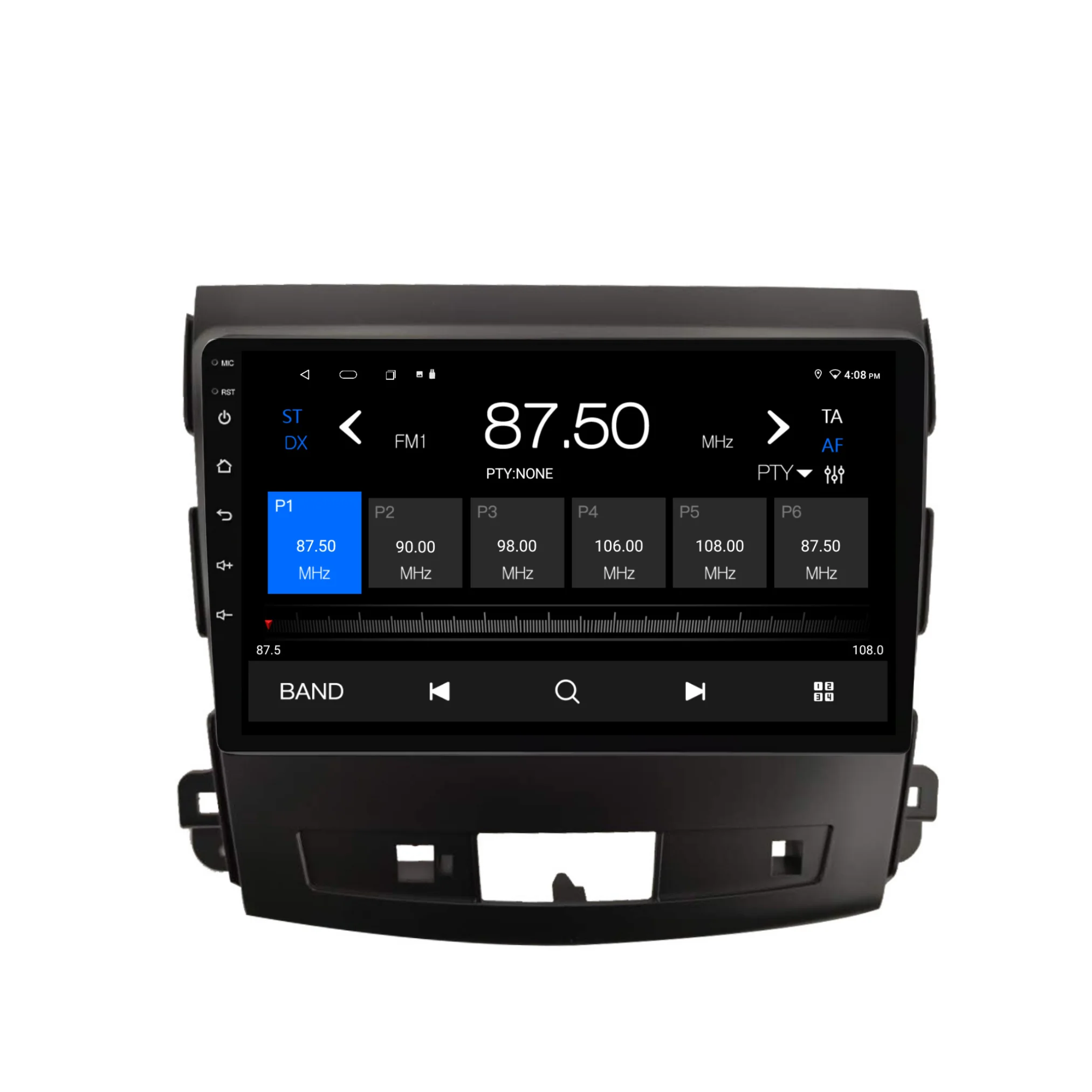 Mitsubishi Outlander (2008-2012) Plug & Play Head Unit Upgrade Kit: Car Radio with Wireless & Wired Apple CarPlay & Android Auto - Image 5