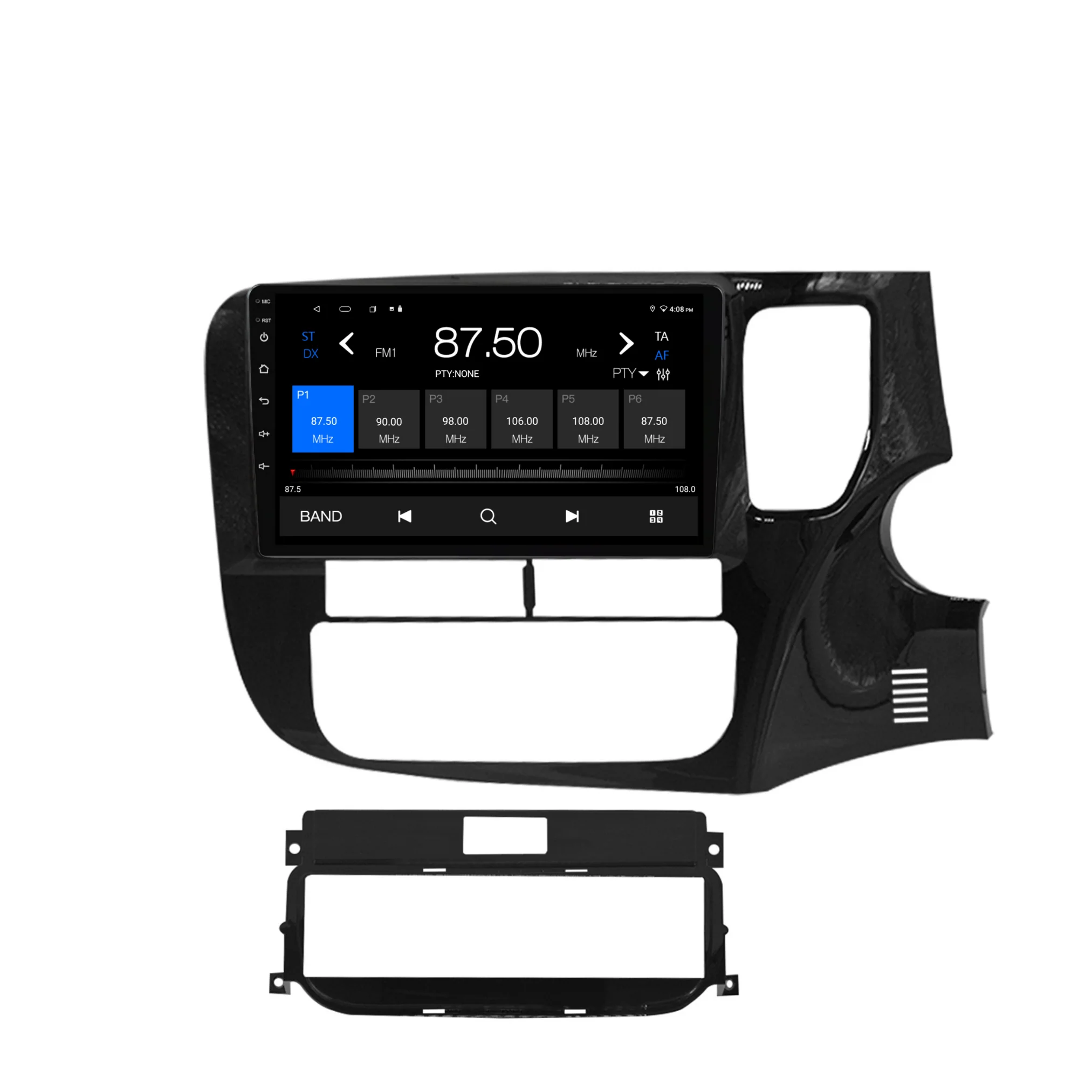 Mitsubishi Outlander (2012-2020) Plug & Play Head Unit Upgrade Kit: Car Radio with Wireless & Wired Apple CarPlay & Android Auto - Image 5