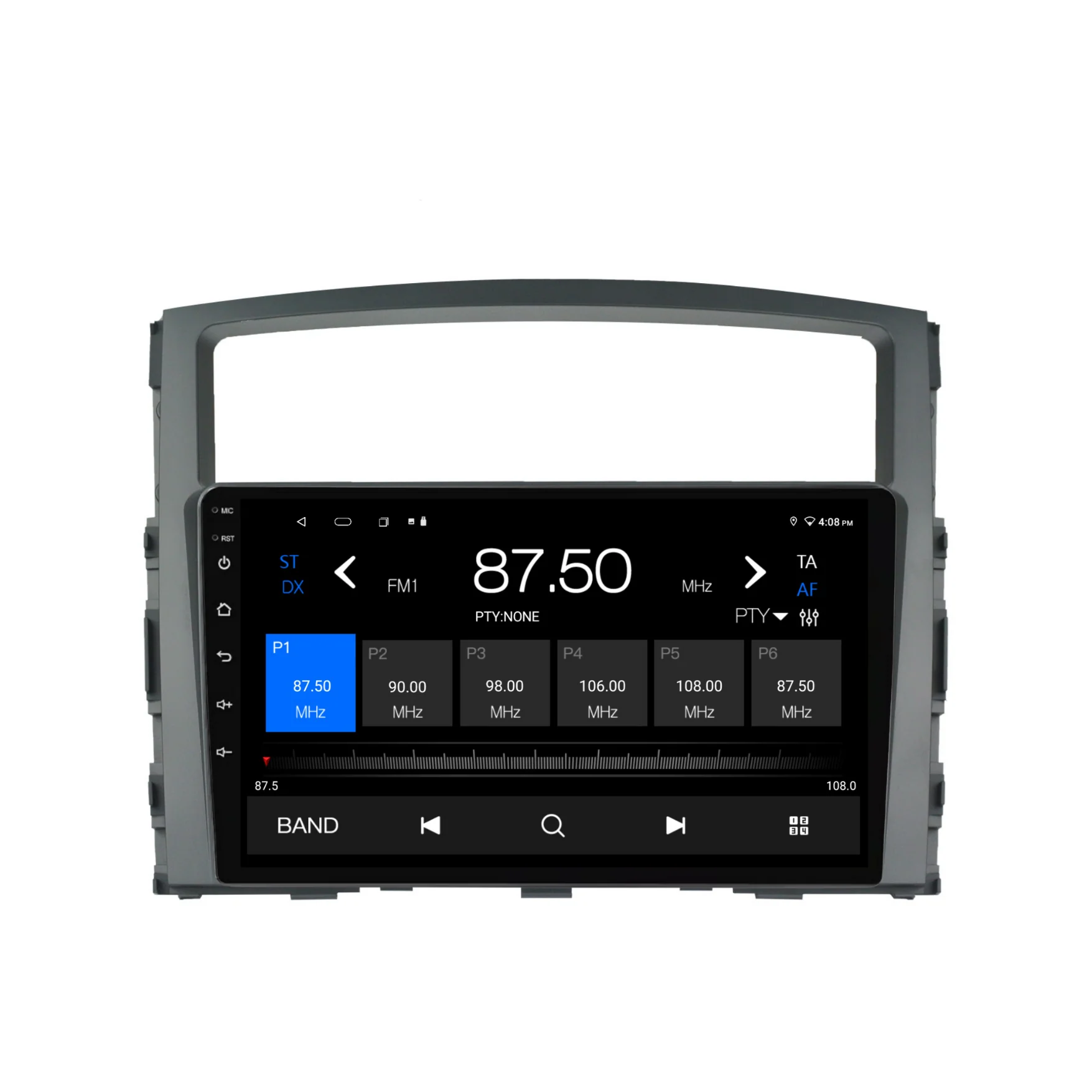 Mitsubishi Pajero (2006-2016) Plug & Play Head Unit Upgrade Kit: Car Radio with Wireless & Wired Apple CarPlay & Android Auto - Image 5