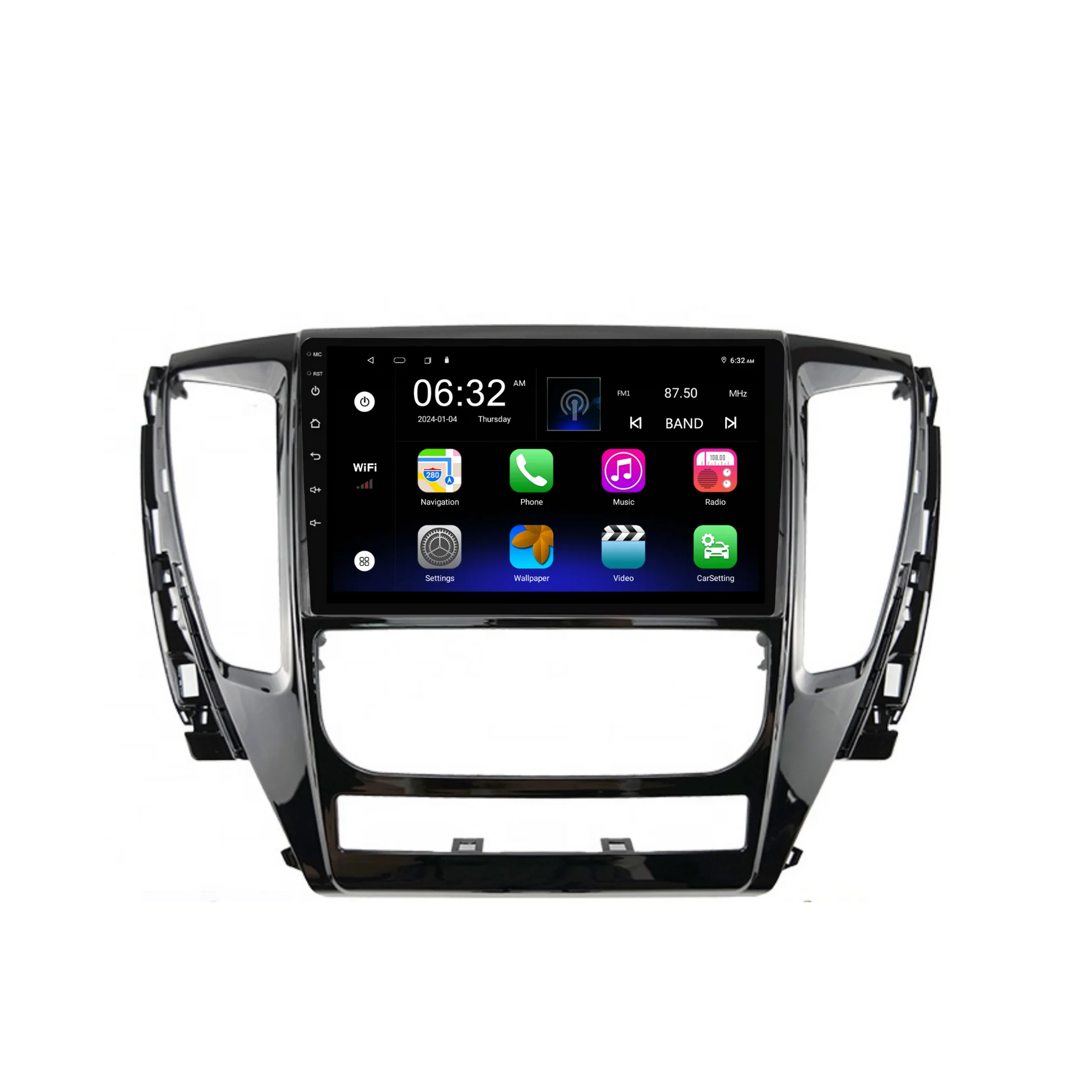 Mitsubishi Pajero Sport (2015-2019) Plug & Play Head Unit Upgrade Kit: Car Radio with Wireless & Wired Apple CarPlay & Android Auto - Image 6