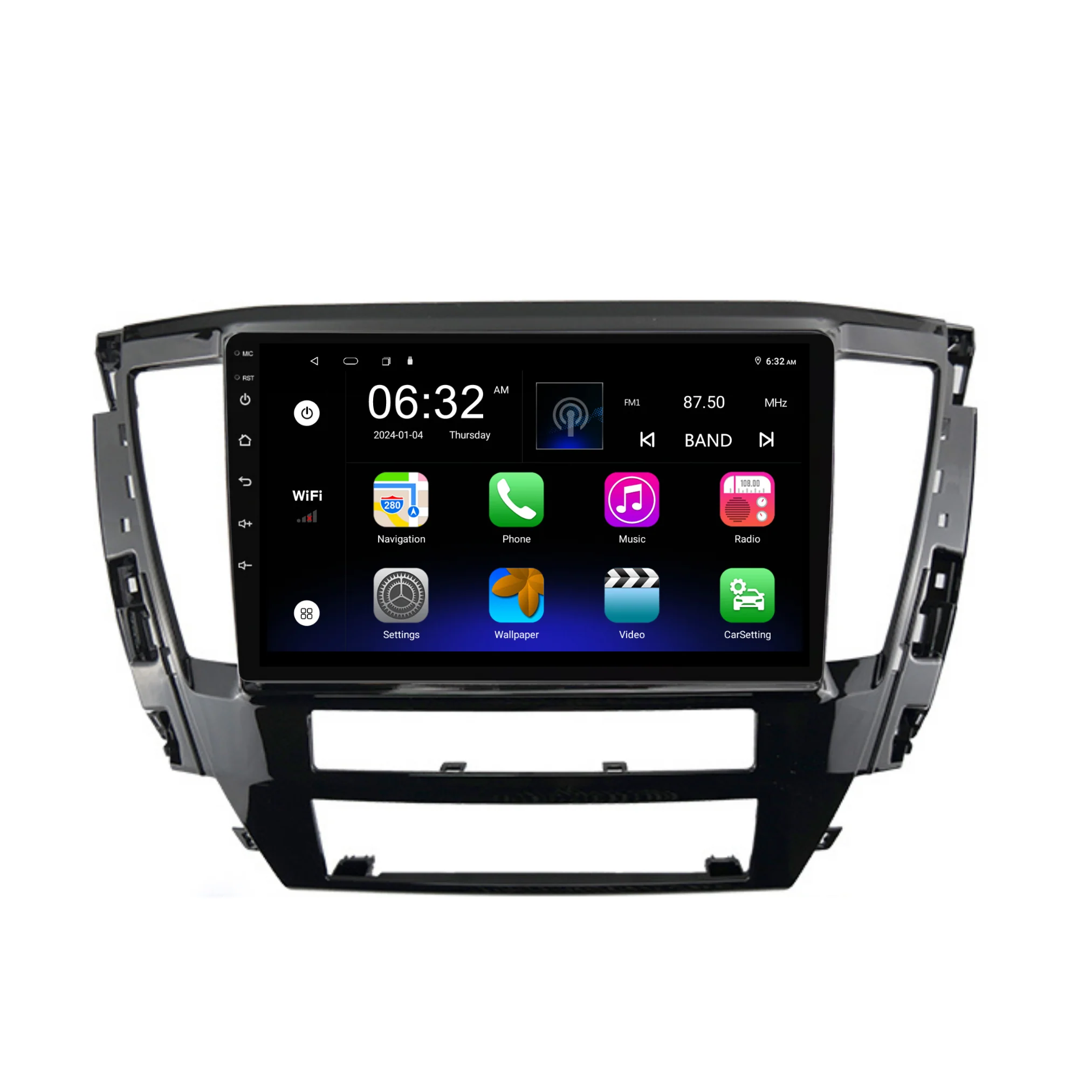 Mitsubishi Pajero Sport (2020-2024) Plug & Play Head Unit Upgrade Kit: Car Radio with Wireless & Wired Apple CarPlay & Android Auto - Image 6