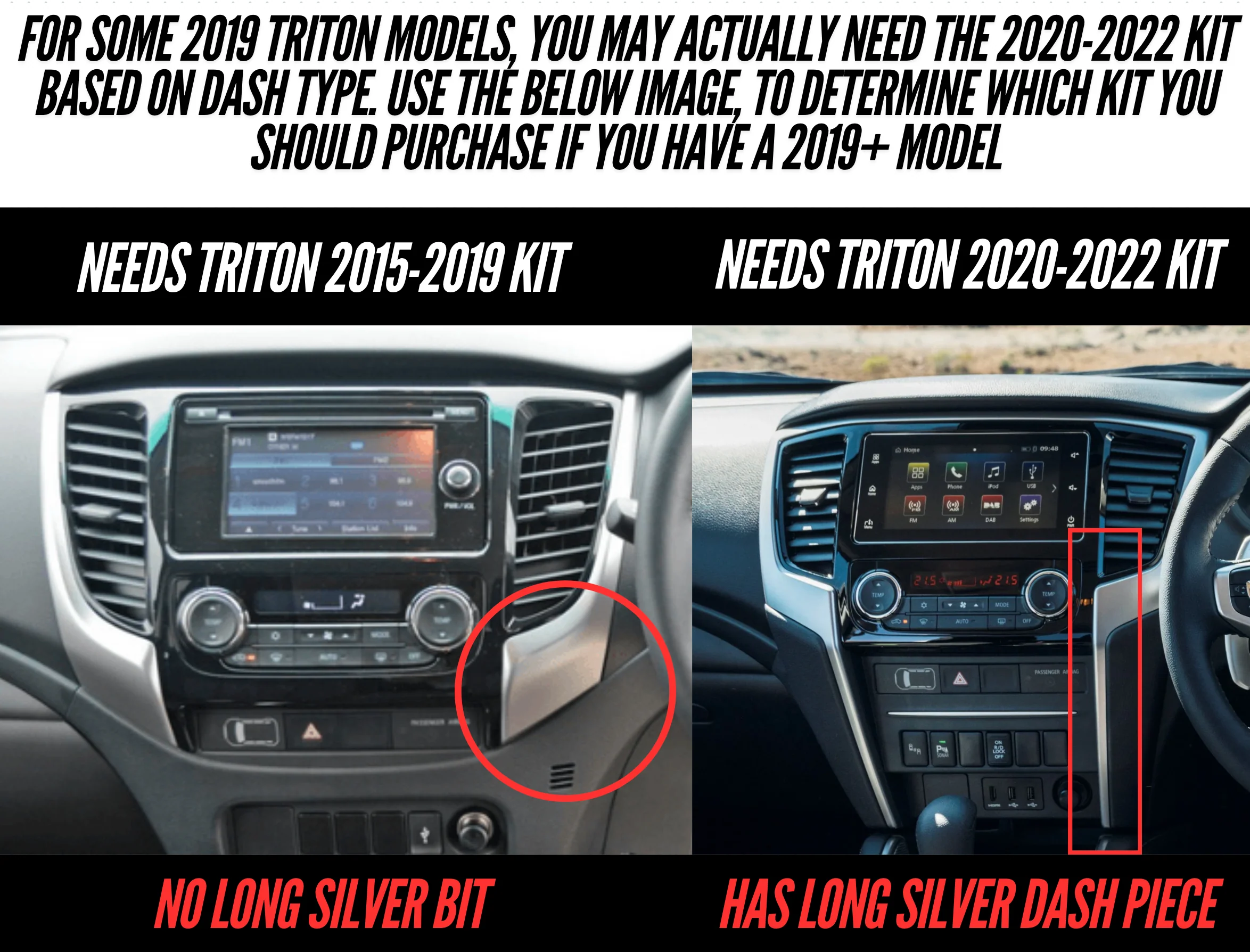 Mitsubishi Triton (2020-2023) Plug & Play Head Unit Upgrade Kit: Car Radio with Wireless & Wired Apple CarPlay & Android Auto - Image 7