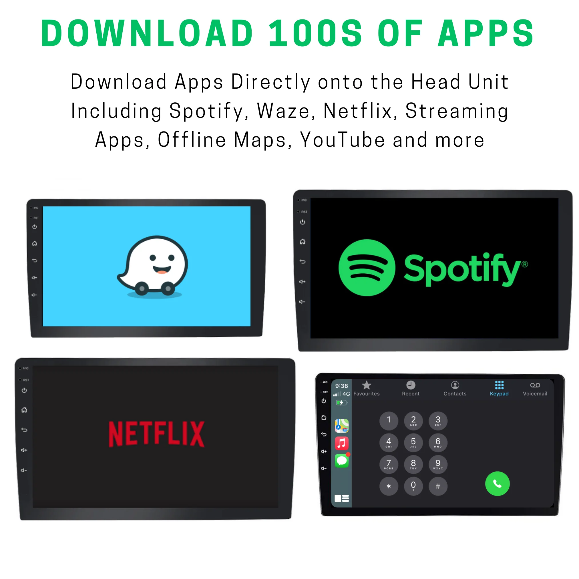 Nissan Micra (2010-2015) Plug & Play Head Unit Upgrade Kit: Car Radio with Wireless & Wired Apple CarPlay & Android Auto - Image 8