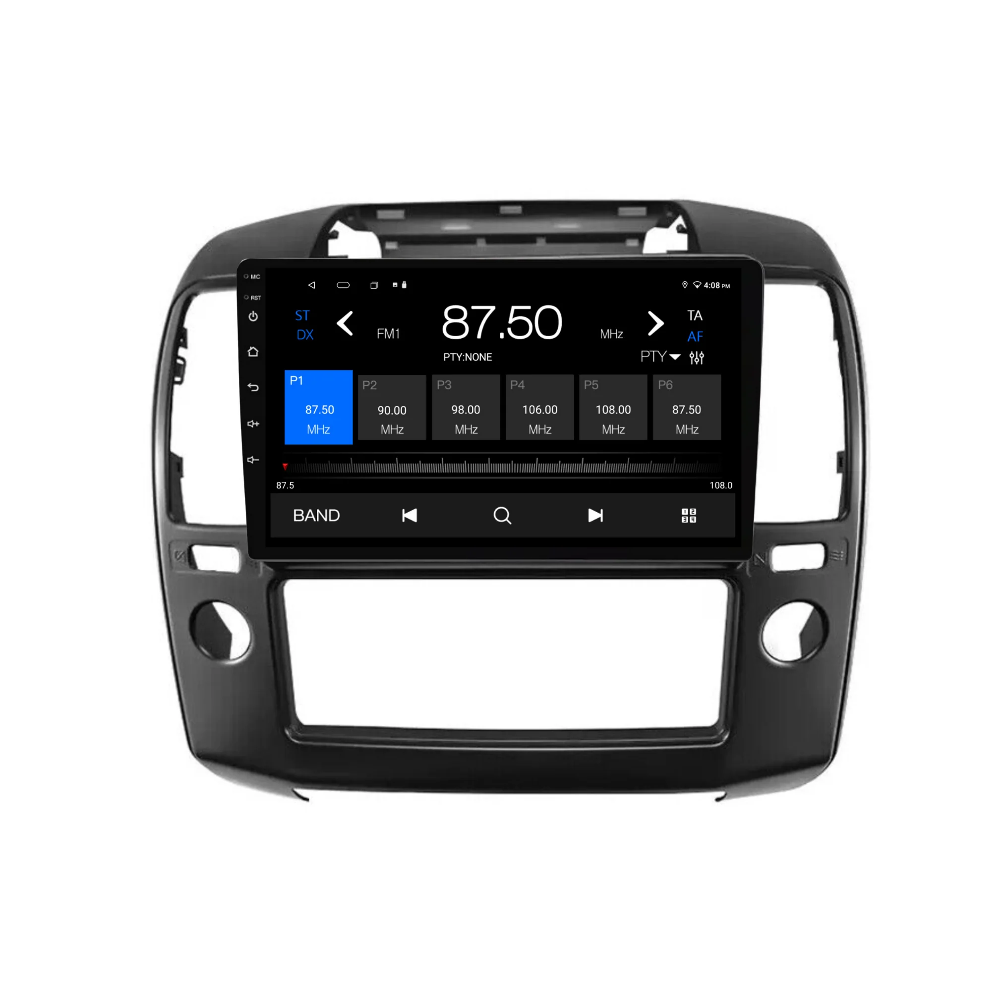 Nissan Navara / D40 (2006-2012) Plug & Play Head Unit Upgrade Kit: Car Radio with Wireless & Wired Apple CarPlay & Android Auto - Image 6