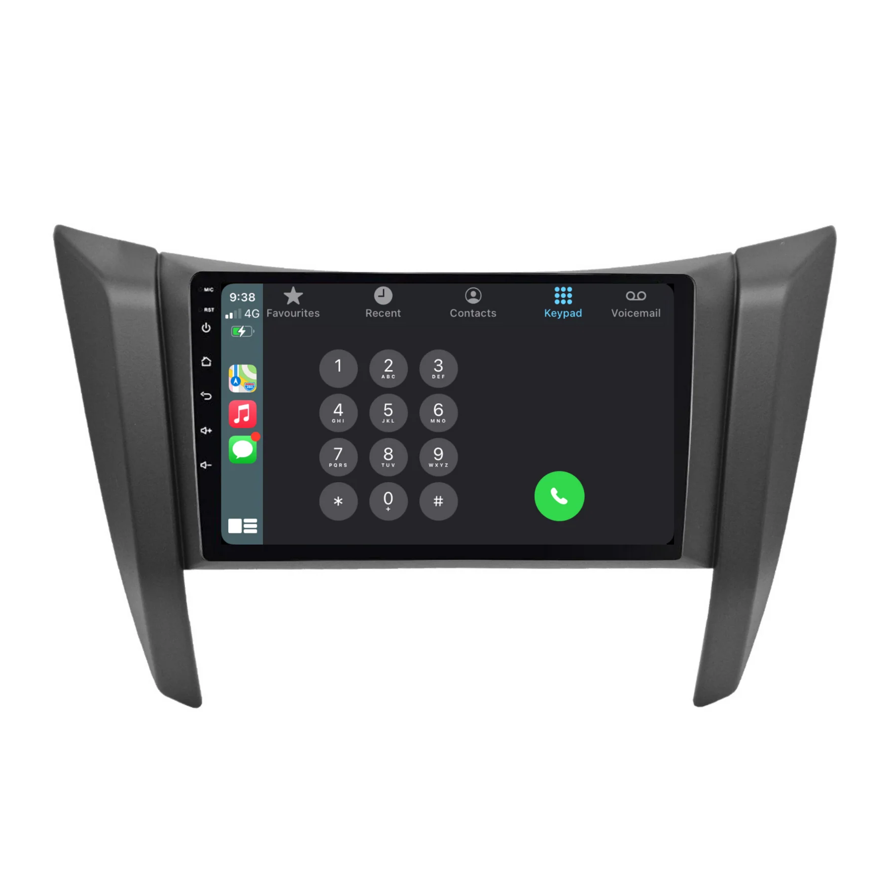 Nissan Navara / NP300 (2015-2022) Plug & Play Head Unit Upgrade Kit: Car Radio with Wireless & Wired Apple CarPlay & Android Auto - Image 3