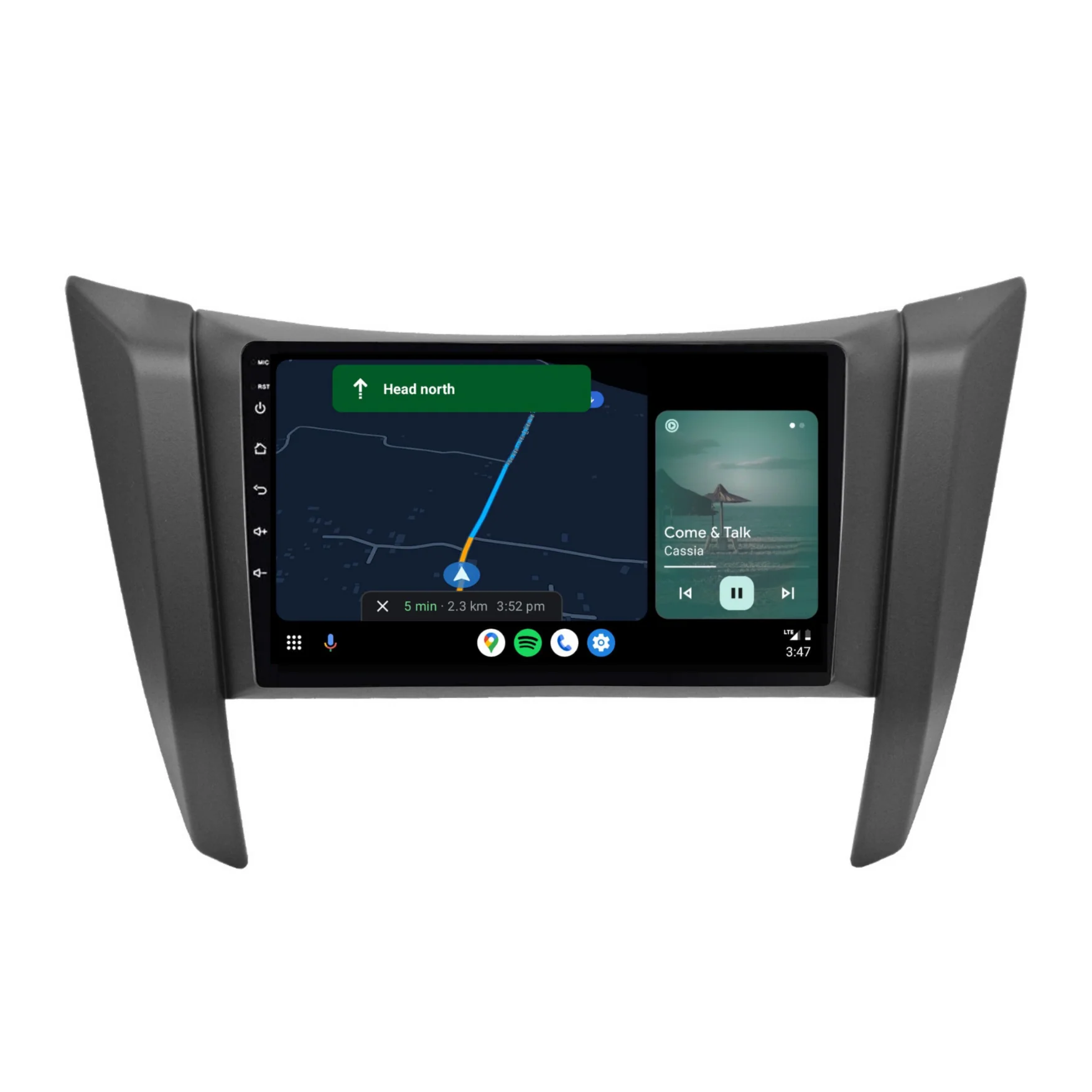 Nissan Navara / NP300 (2015-2022) Plug & Play Head Unit Upgrade Kit: Car Radio with Wireless & Wired Apple CarPlay & Android Auto - Image 4