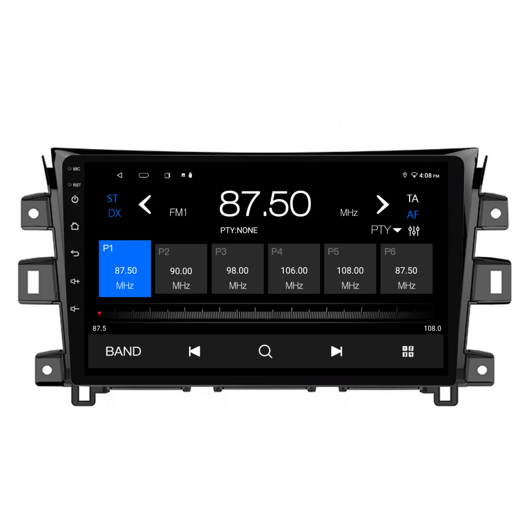 Nissan Navara / NP300 (2015-2022) Plug & Play Head Unit Upgrade Kit: Car Radio with Wireless & Wired Apple CarPlay & Android Auto - Image 5