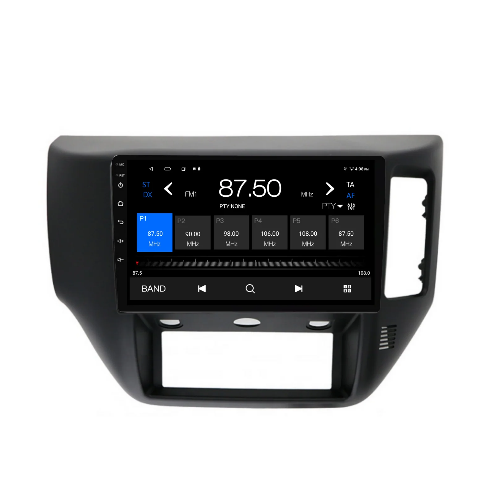 Nissan Patrol Black (2004-2015) Plug & Play Head Unit Upgrade Kit: Car Radio with Wireless & Wired Apple CarPlay & Android Auto - Image 5
