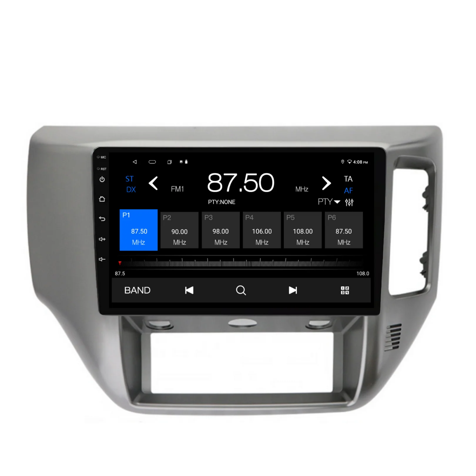 Nissan Patrol Gray (2004-2015) Plug & Play Head Unit Upgrade Kit: Car Radio with Wireless & Wired Apple CarPlay & Android Auto - Image 5