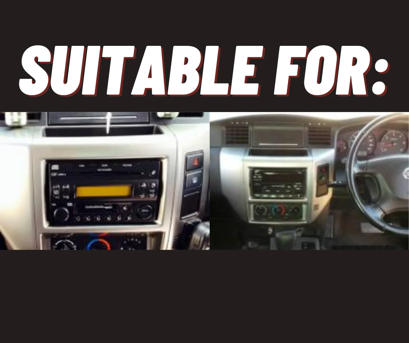 Nissan Patrol Gray (2004-2015) Plug & Play Head Unit Upgrade Kit: Car Radio with Wireless & Wired Apple CarPlay & Android Auto - Image 7