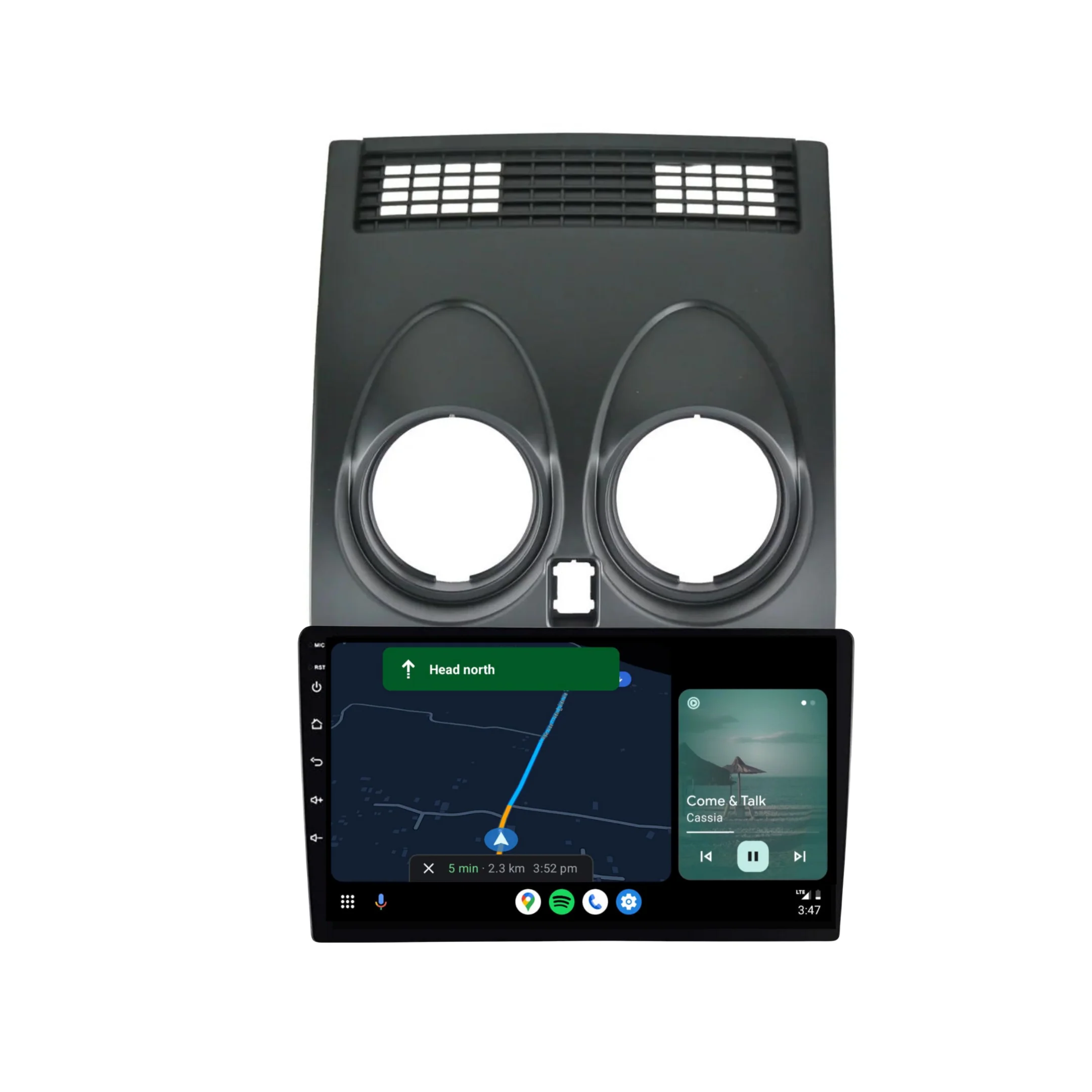 Nissan Qashqai / Dualis (2008-2014) Plug & Play Head Unit Upgrade Kit: Car Radio with Wireless & Wired Apple CarPlay & Android Auto - Image 4