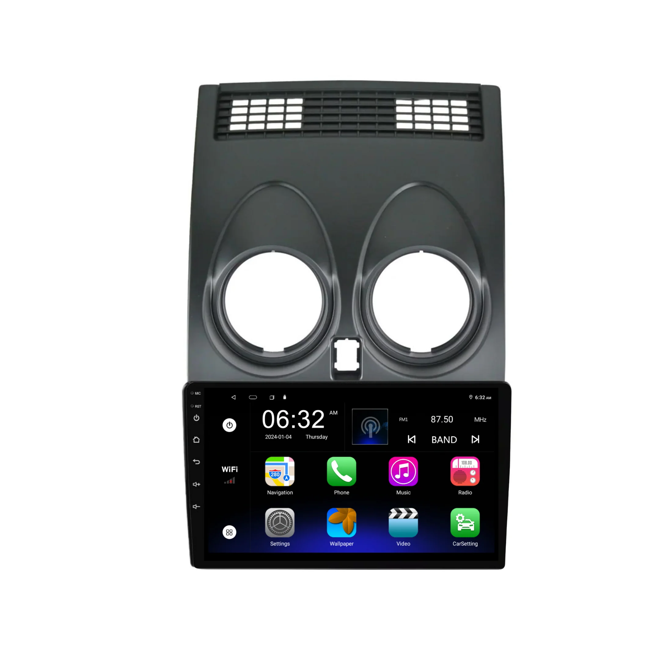 Nissan Qashqai / Dualis (2008-2014) Plug & Play Head Unit Upgrade Kit: Car Radio with Wireless & Wired Apple CarPlay & Android Auto - Image 6