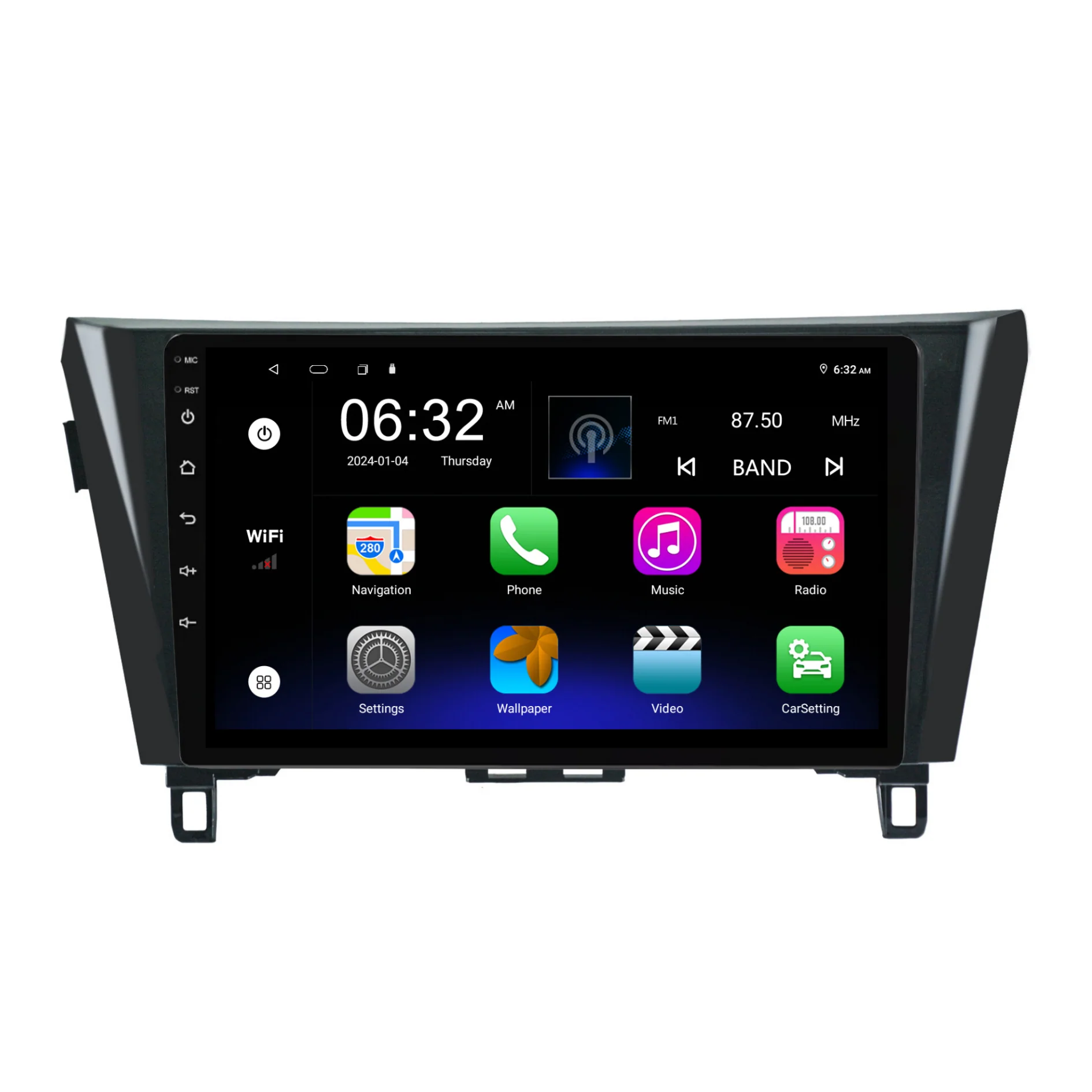 Nissan Qashqai / X-TRAIL (2014-2021) Plug & Play Head Unit Upgrade Kit: Car Radio with Wireless & Wired Apple CarPlay & Android Auto - Image 6