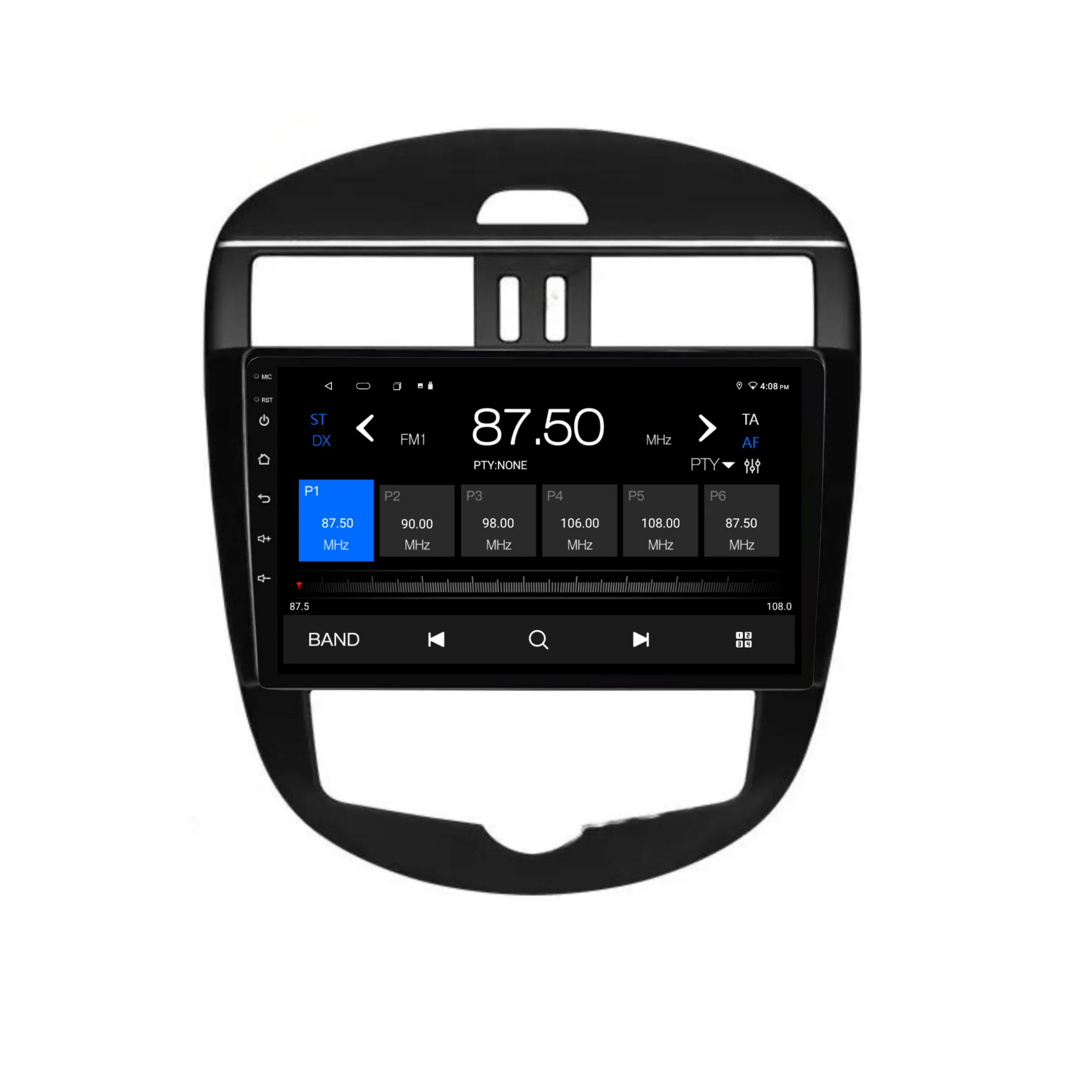 Nissan Tiida (2011-2015) Auto AC Plug & Play Head Unit Upgrade Kit: Car Radio with Wireless & Wired Apple CarPlay & Android Auto - Image 5