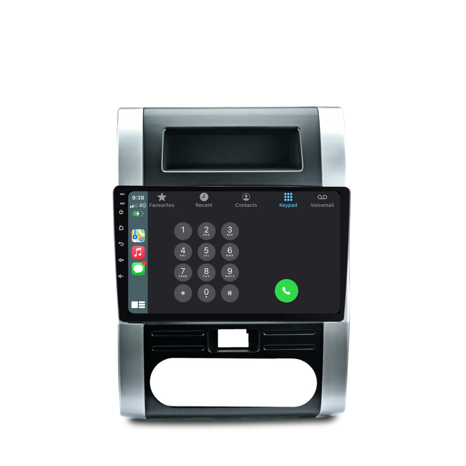 Nissan X-TRAIL / T31  (2008-2012) Plug & Play Head Unit Upgrade Kit: Car Radio with Wireless & Wired Apple CarPlay & Android Auto - Image 3