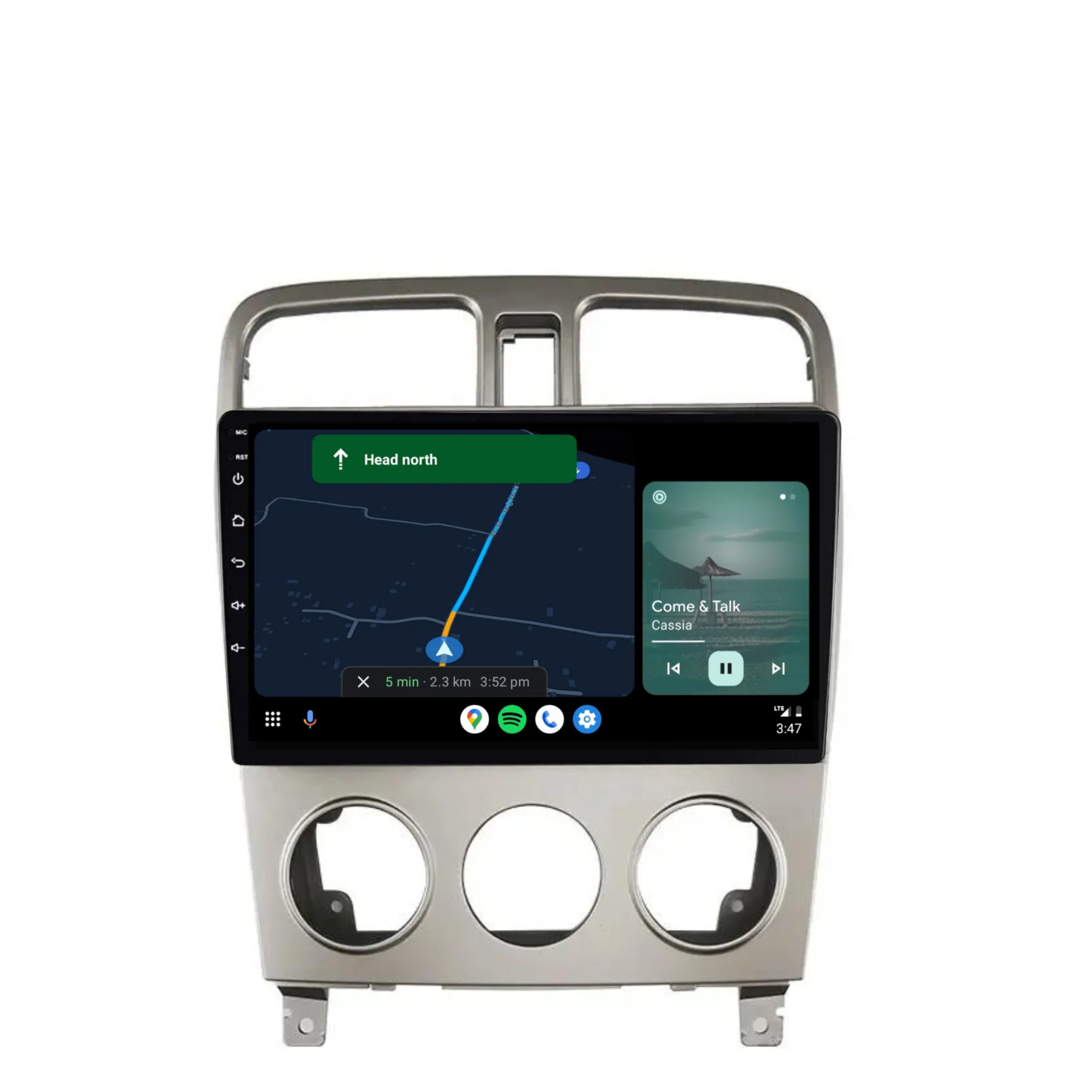 Subaru Forester (2004-2008) Plug & Play Head Unit Upgrade Kit: Car Radio with Wireless & Wired Apple CarPlay & Android Auto - Image 4