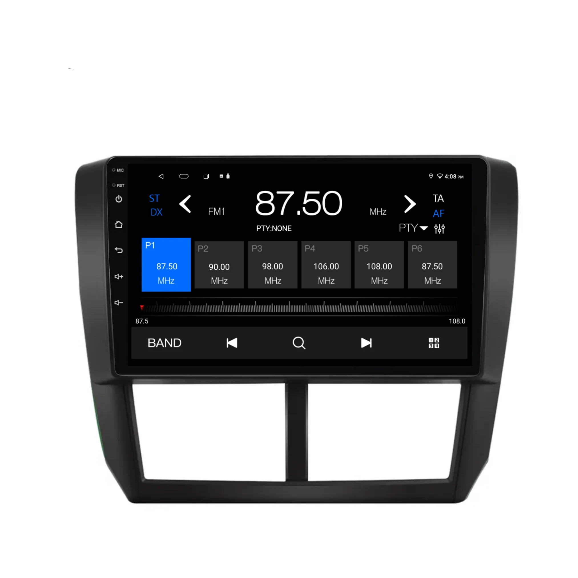 Subaru Forester/Impreza (2008-2012) Plug & Play Head Unit Upgrade Kit: Car Radio with Wireless & Wired Apple CarPlay & Android Auto - Image 5