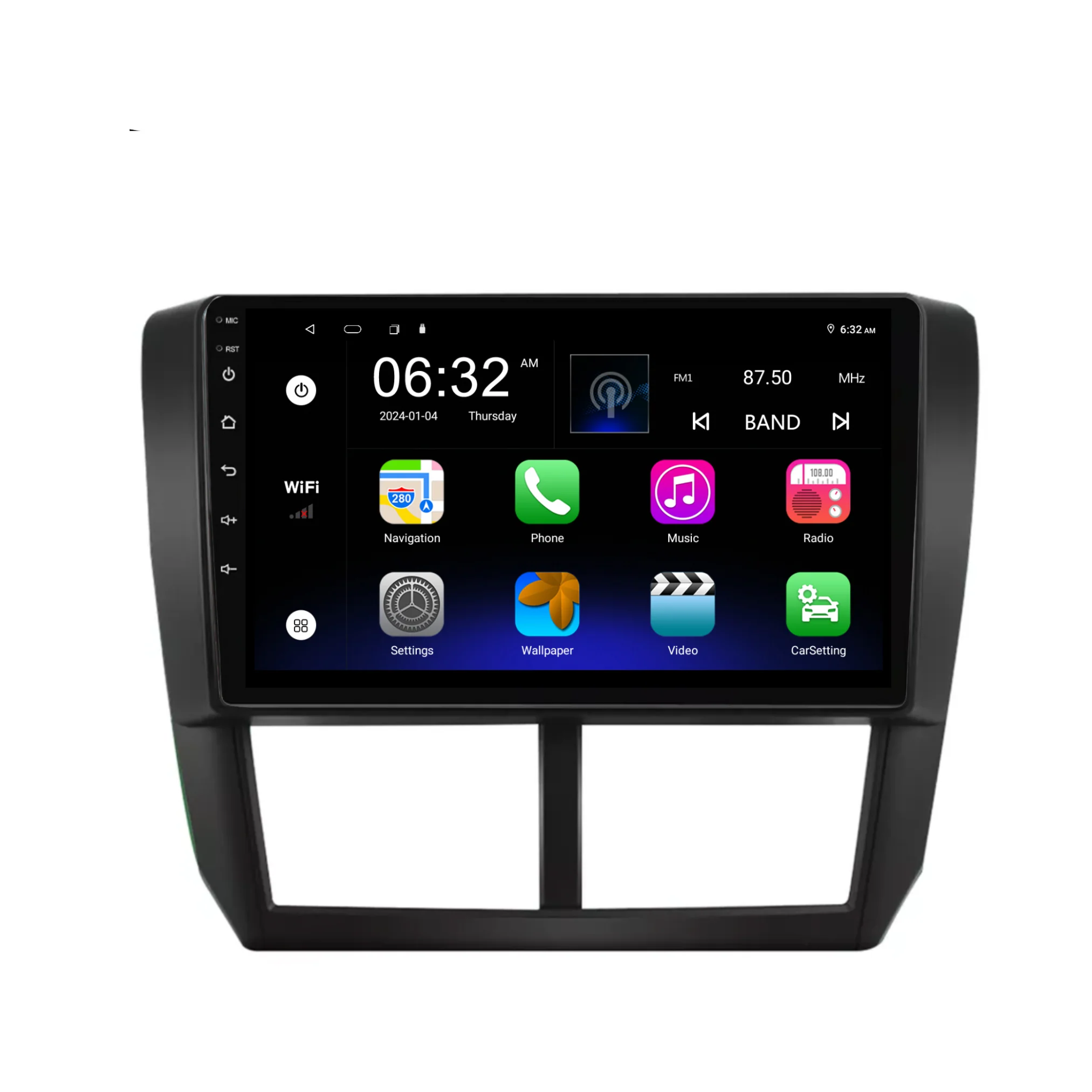 Subaru Forester/Impreza (2008-2012) Plug & Play Head Unit Upgrade Kit: Car Radio with Wireless & Wired Apple CarPlay & Android Auto - Image 6