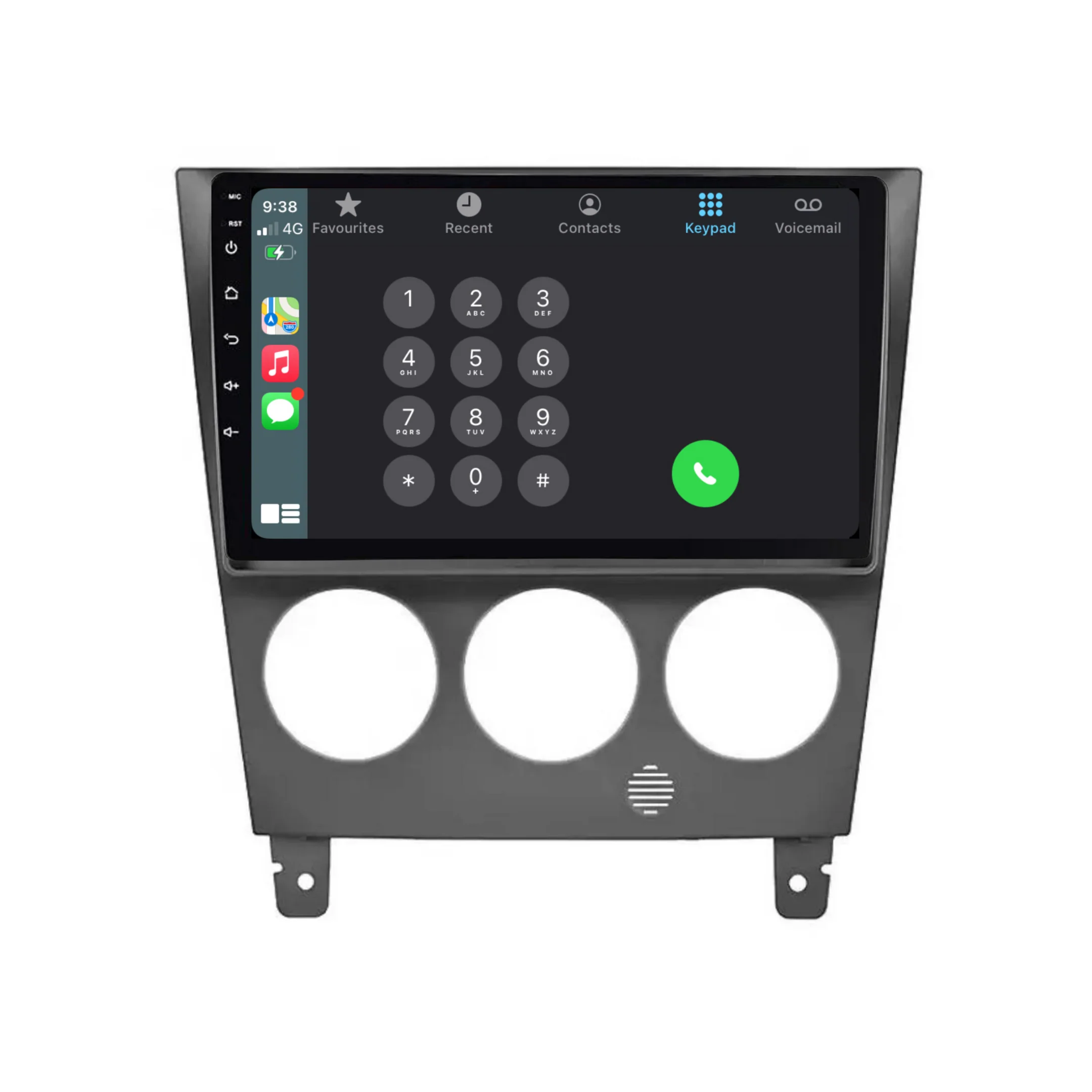 Subaru Impreza / Forester / WRX (2003-2006) Plug & Play Head Unit Upgrade Kit: Car Radio with Wireless & Wired Apple CarPlay & Android Auto - Image 3