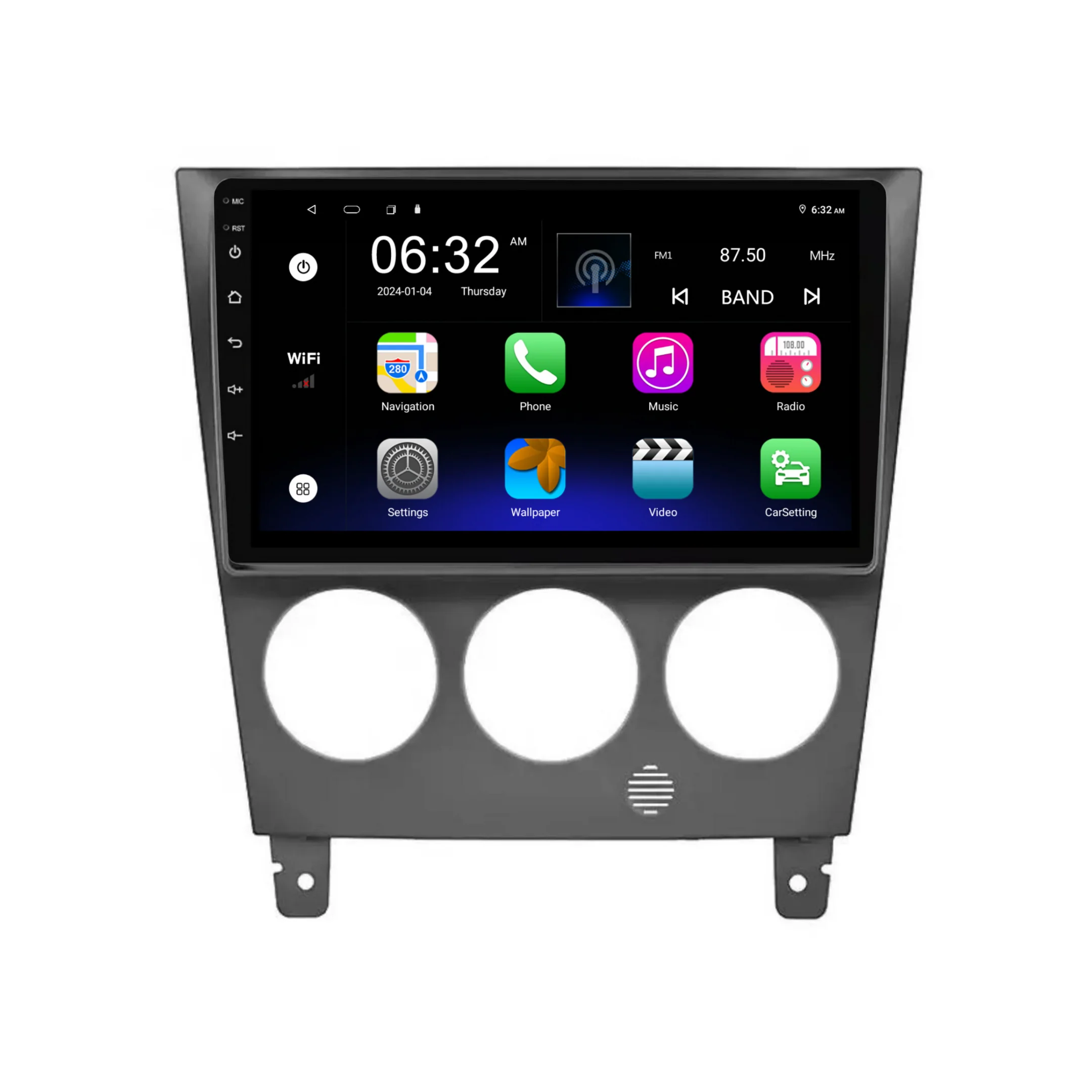 Subaru Impreza / Forester / WRX (2003-2006) Plug & Play Head Unit Upgrade Kit: Car Radio with Wireless & Wired Apple CarPlay & Android Auto - Image 6