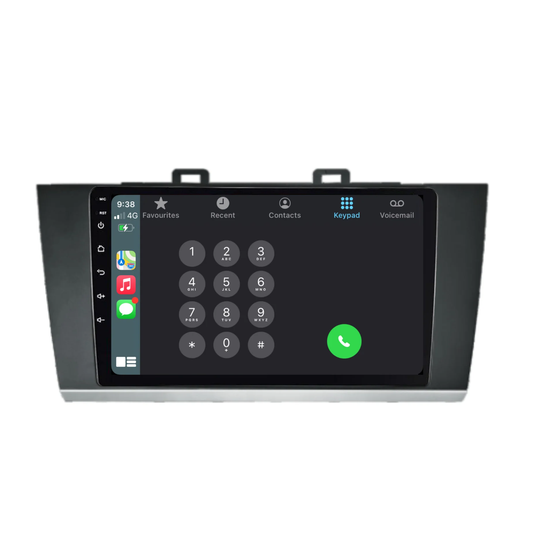 Subaru Legacy/Outback/Liberty (2015-2020) Plug & Play Head Unit Upgrade Kit: Car Radio with Wireless & Wired Apple CarPlay & Android Auto - Image 3