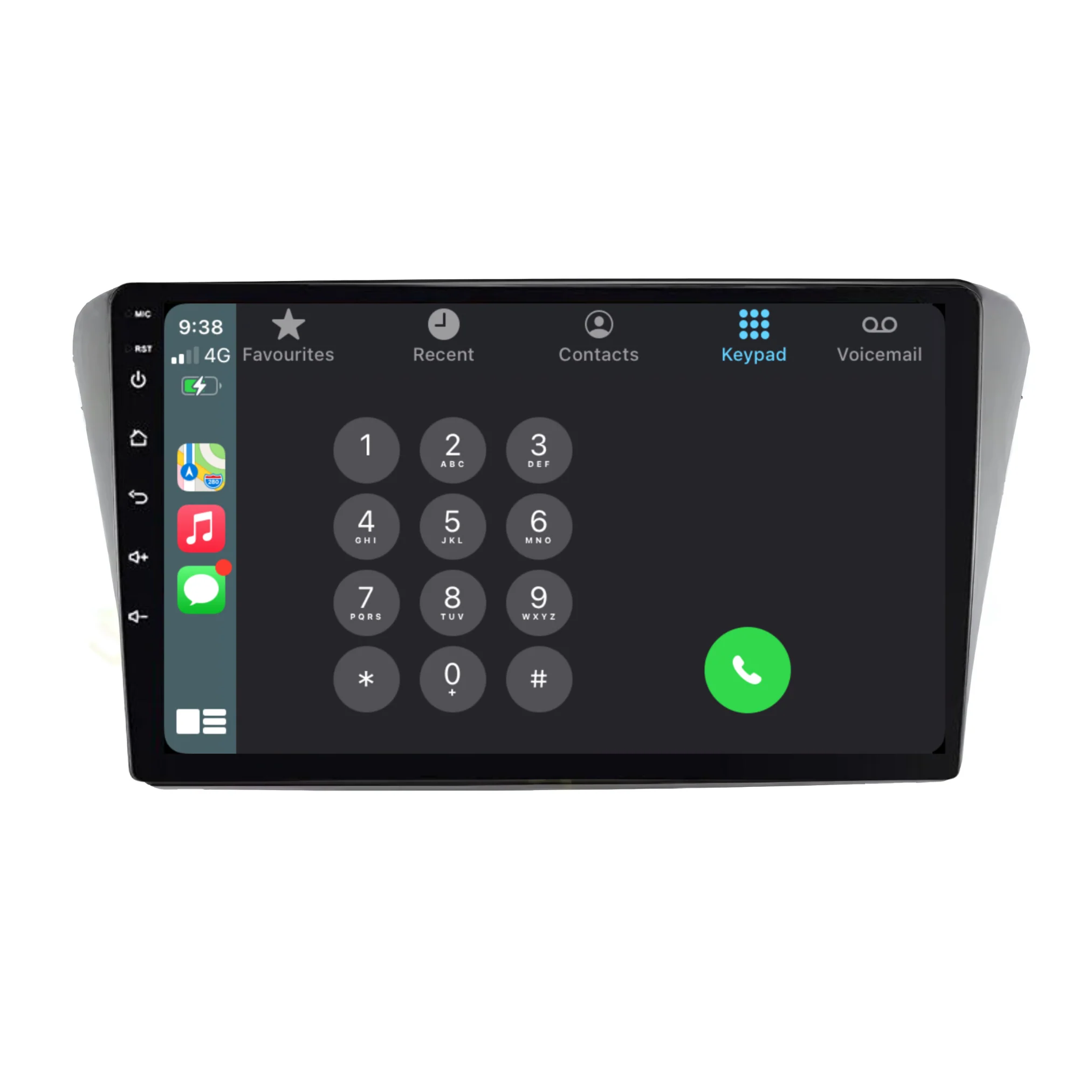 Subaru Liberty Exiga (2008-2018) Plug & Play Head Unit Upgrade Kit: Car Radio with Wireless & Wired Apple CarPlay & Android Auto - Image 3