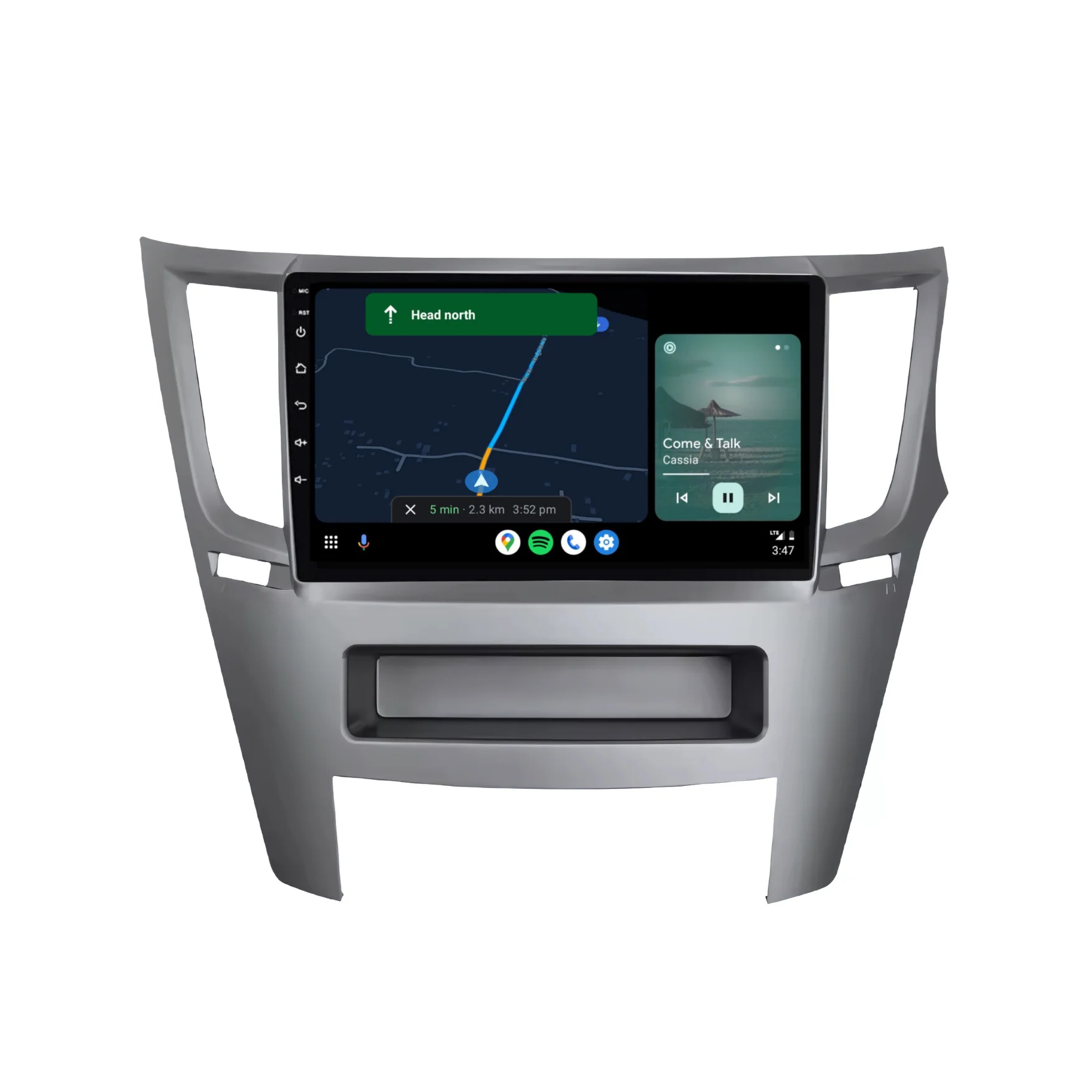 Subaru Outback/Legacy/Liberty (2010-2016) Plug & Play Head Unit Upgrade Kit: Car Radio with Wireless & Wired Apple CarPlay & Android Auto - Image 4