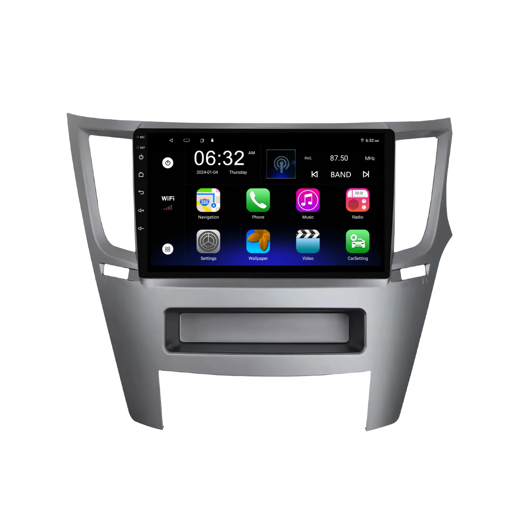 Subaru Outback/Legacy/Liberty (2010-2016) Plug & Play Head Unit Upgrade Kit: Car Radio with Wireless & Wired Apple CarPlay & Android Auto - Image 6