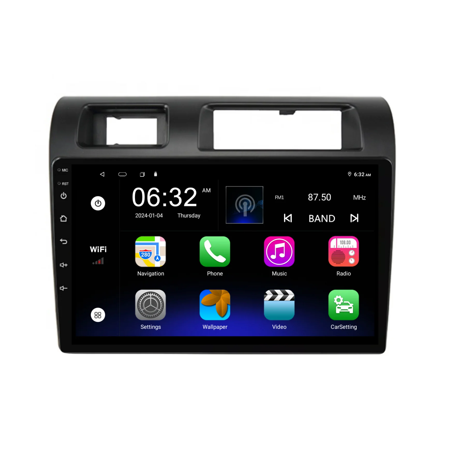Toyota Landcruiser 79/78/76/70 (2009-2023) Plug & Play Head Unit Upgrade Kit: Car Radio with Wireless & Wired Apple CarPlay & Android Auto - Image 6