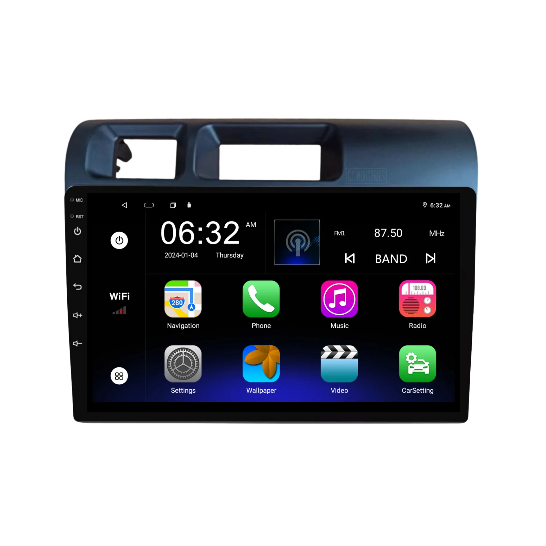 Toyota Landcruiser 79/78/76/70 (2024+ FACELIFT) Plug & Play Head Unit Upgrade Kit: Car Radio with Wireless & Wired Apple CarPlay & Android Auto - Image 6