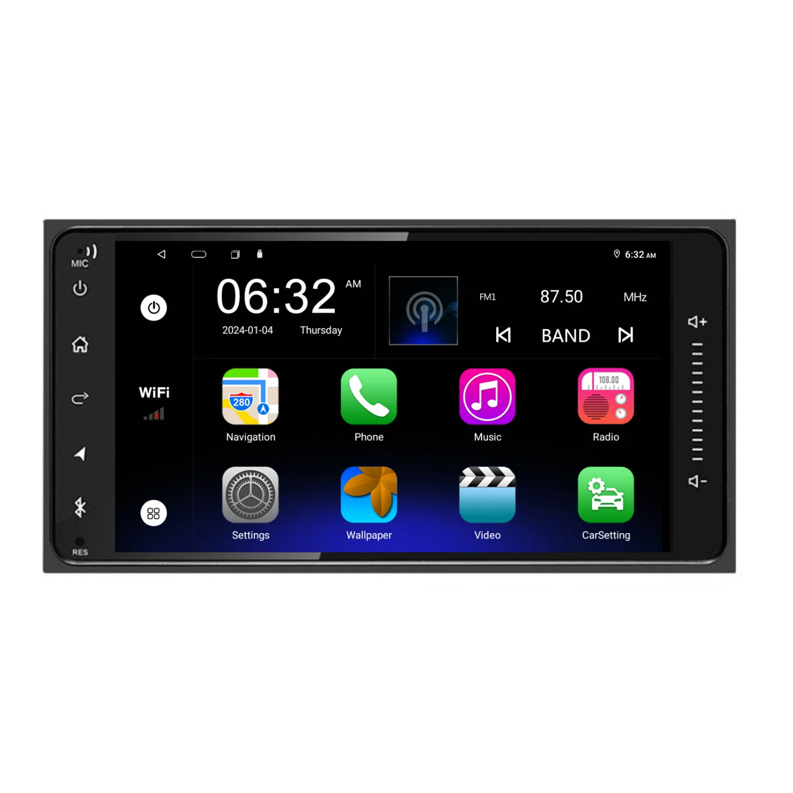 Toyota Universal Touchscreen Radio -  Plug & Play Wireless CarPlay & Android Auto Head Unit Radio Upgrade - Image 5