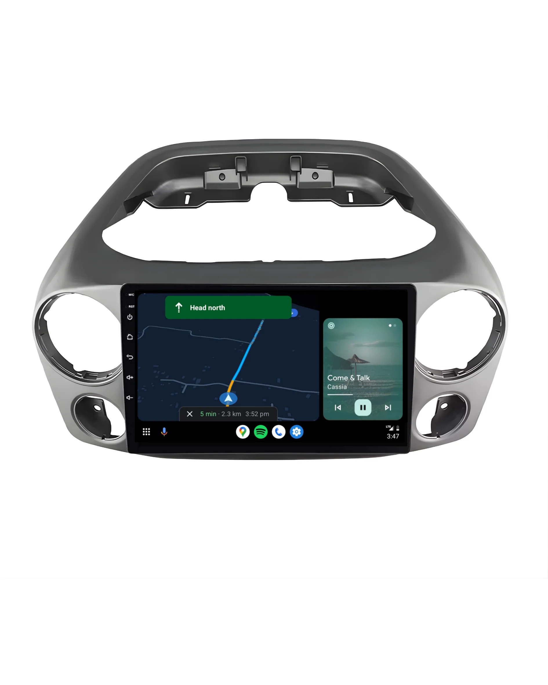 Volkswagen Amarok (2010-2015) Plug & Play Head Unit Upgrade Kit: Car Radio with Wireless & Wired Apple CarPlay & Android Auto - Image 4