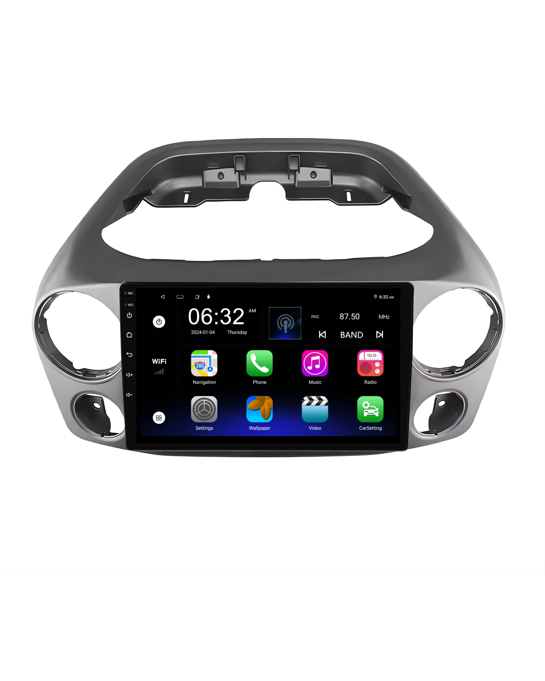 Volkswagen Amarok (2010-2015) Plug & Play Head Unit Upgrade Kit: Car Radio with Wireless & Wired Apple CarPlay & Android Auto - Image 6