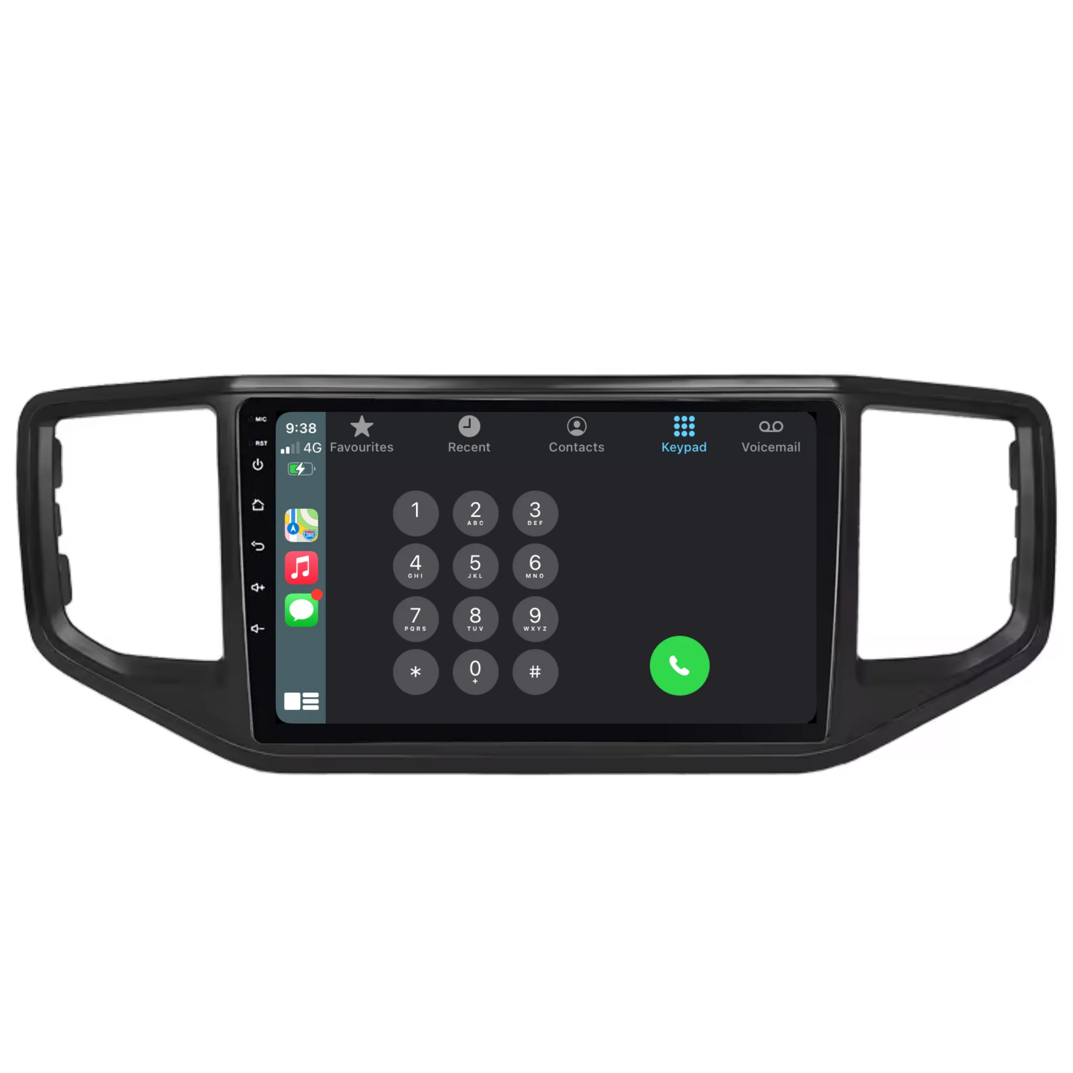 Volkswagen Amarok (2016-2021) Plug & Play Head Unit Upgrade Kit: Car Radio with Wireless & Wired Apple CarPlay & Android Auto - Image 3